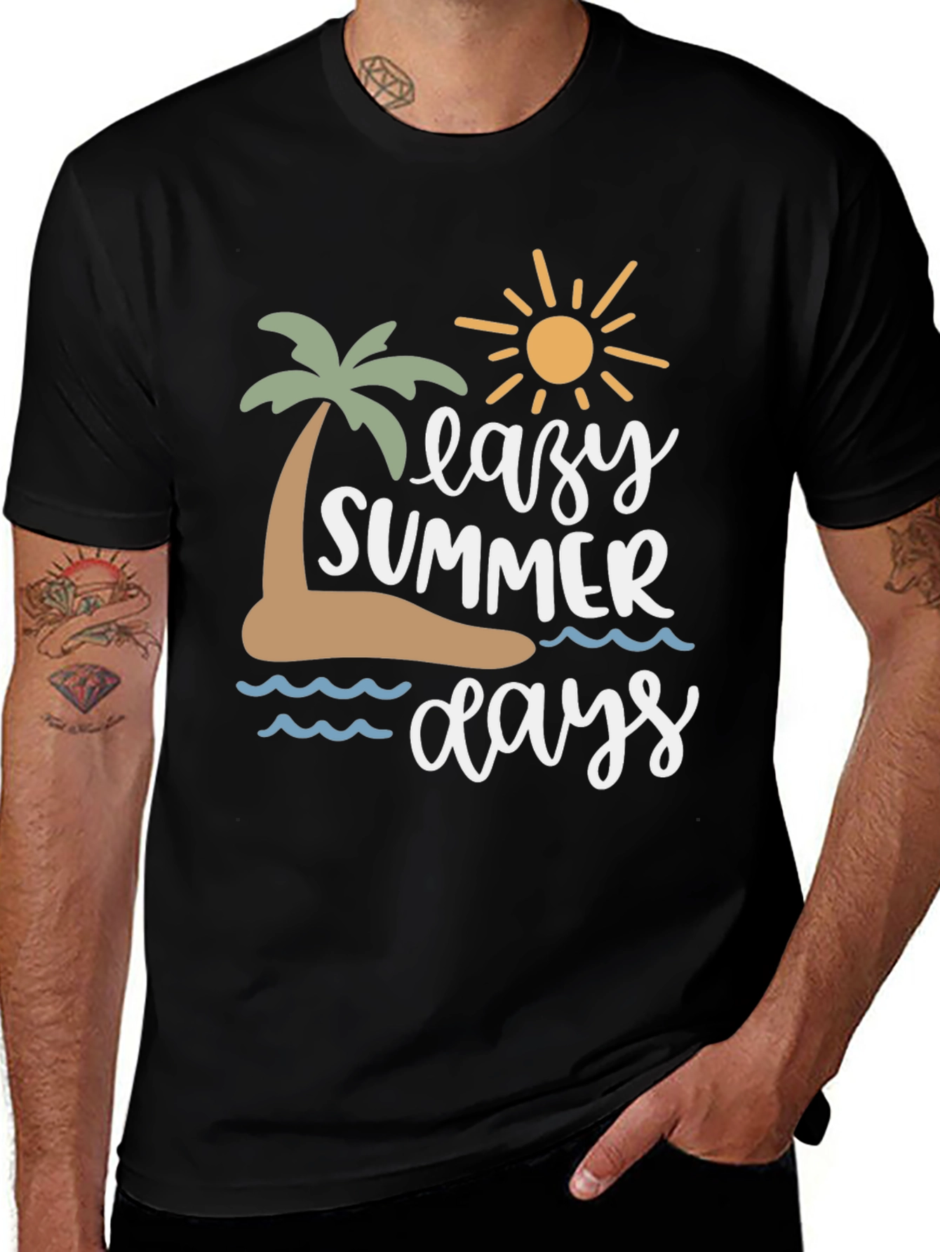Lazy Summer Days Graphic T-Shirt