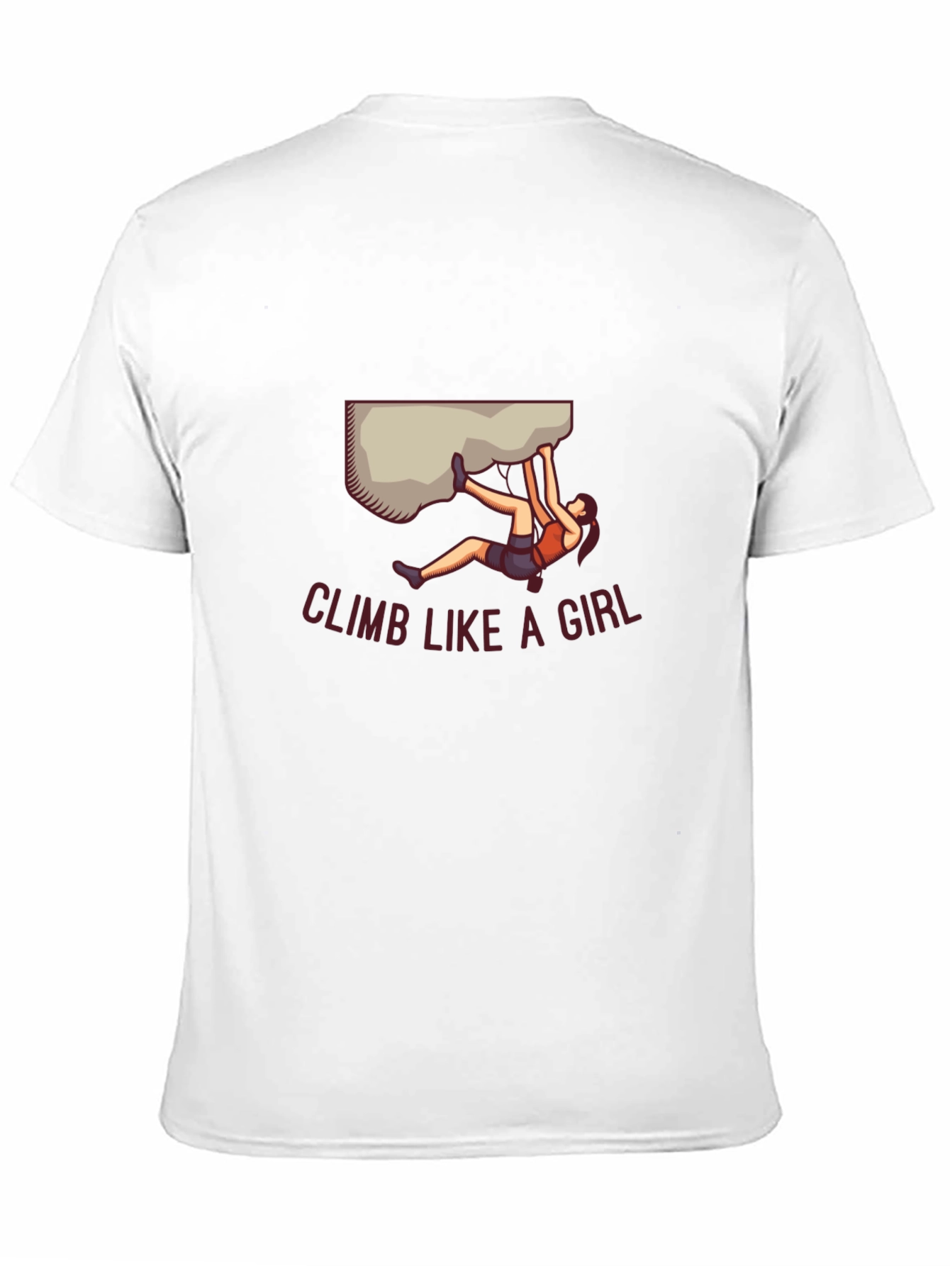 Climb Like A Girl Graphic Tee