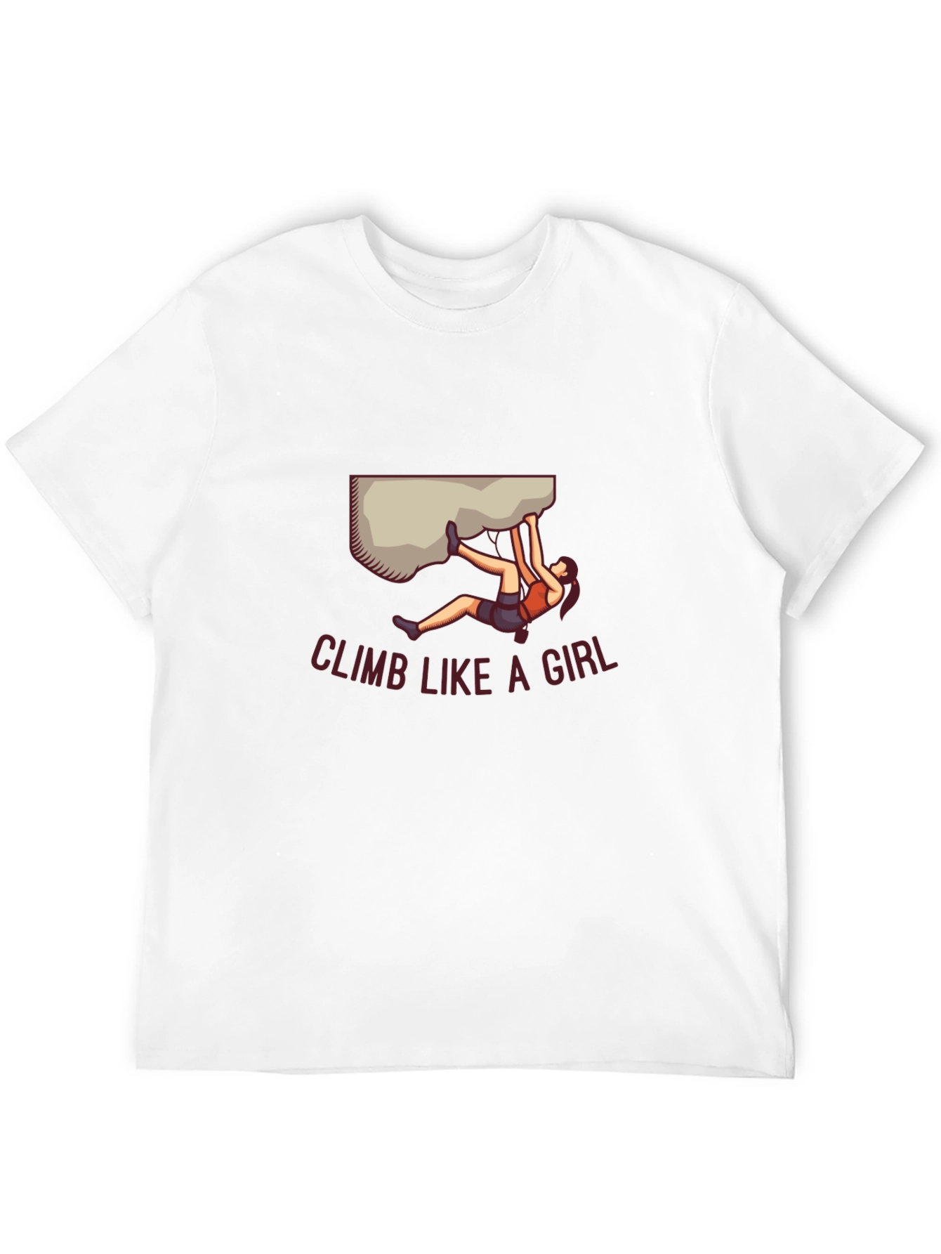 Climb Like A Girl Graphic Tee