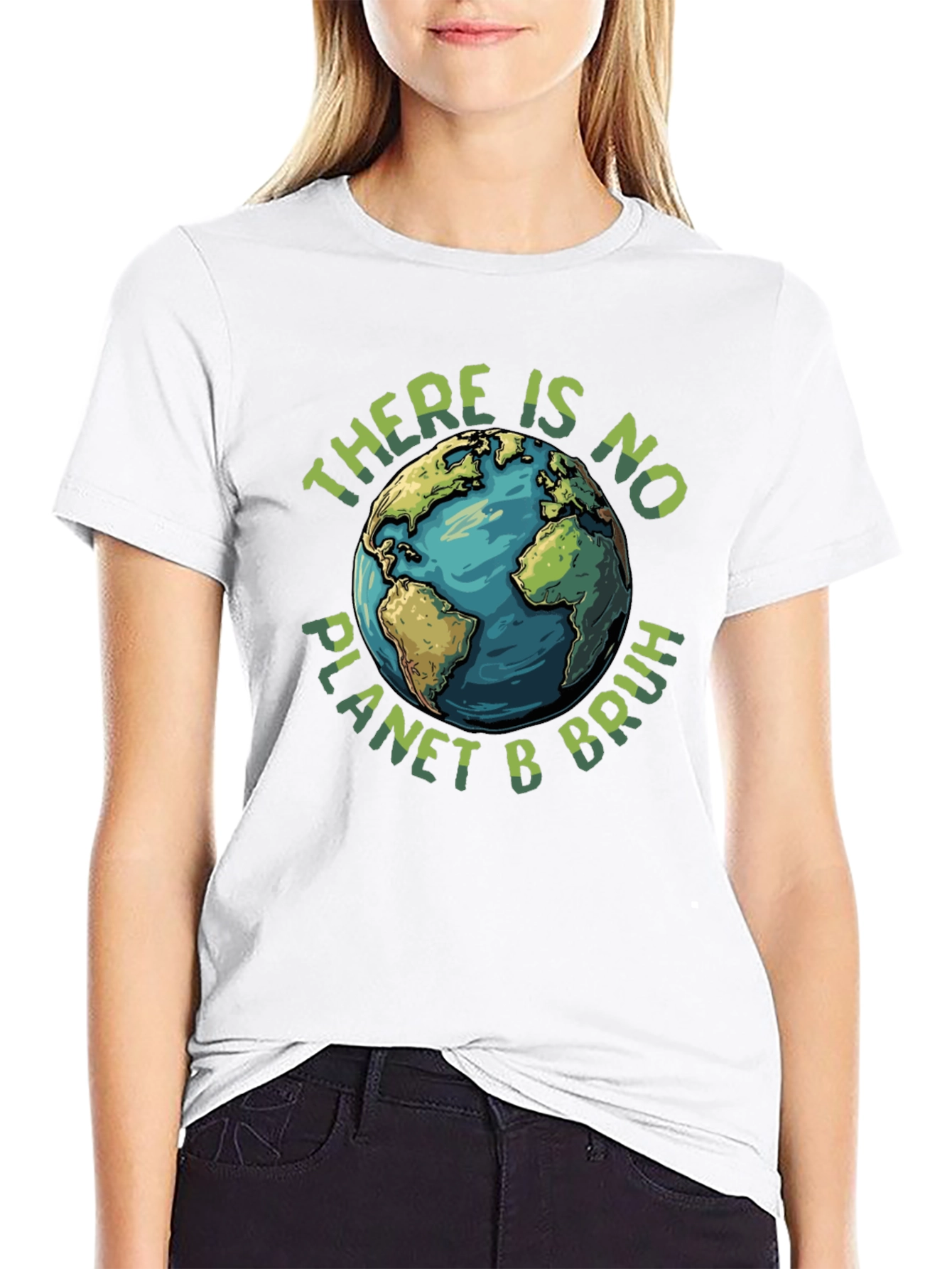 There is No Planet B Bruh Graphic T-Shirt