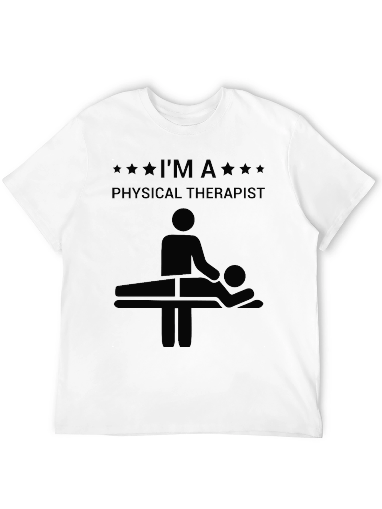 Physical Therapist Black Graphic T-Shirt
