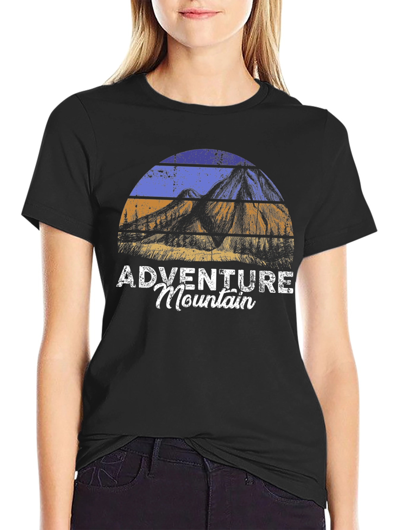 Adventure Mountain Graphic T-Shirt