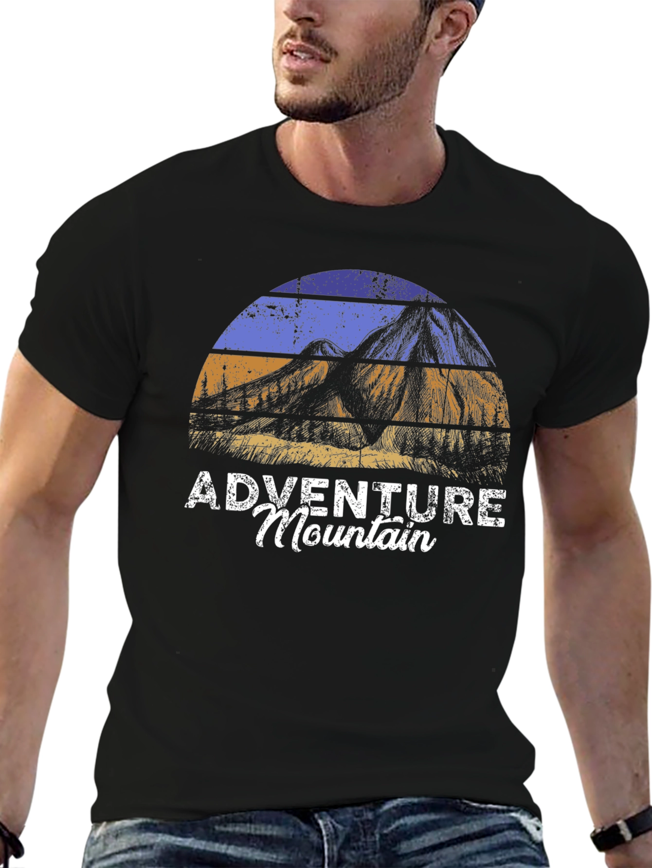Adventure Mountain Graphic T-Shirt