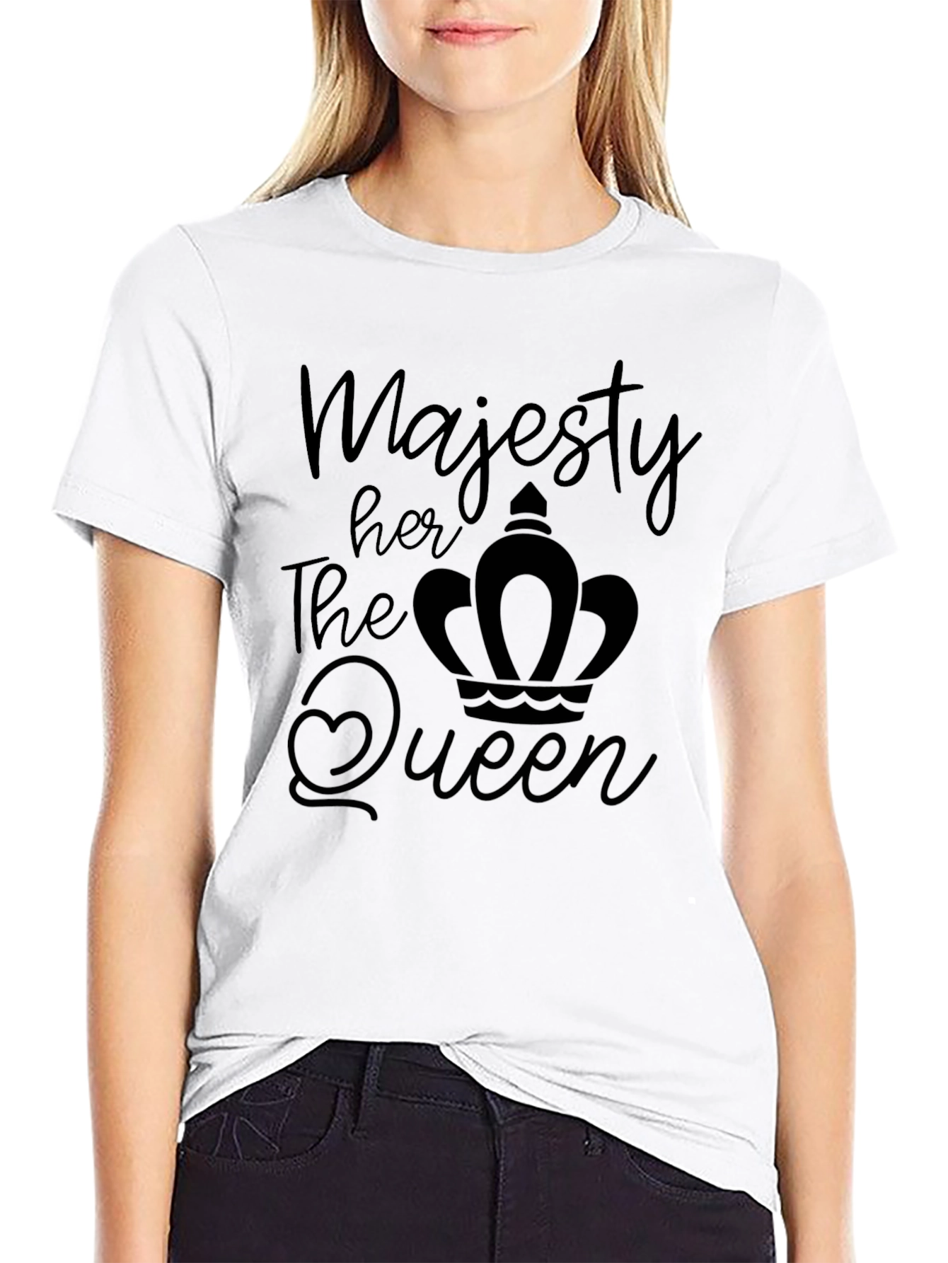 Majesty Her The Queen Graphic T-Shirt