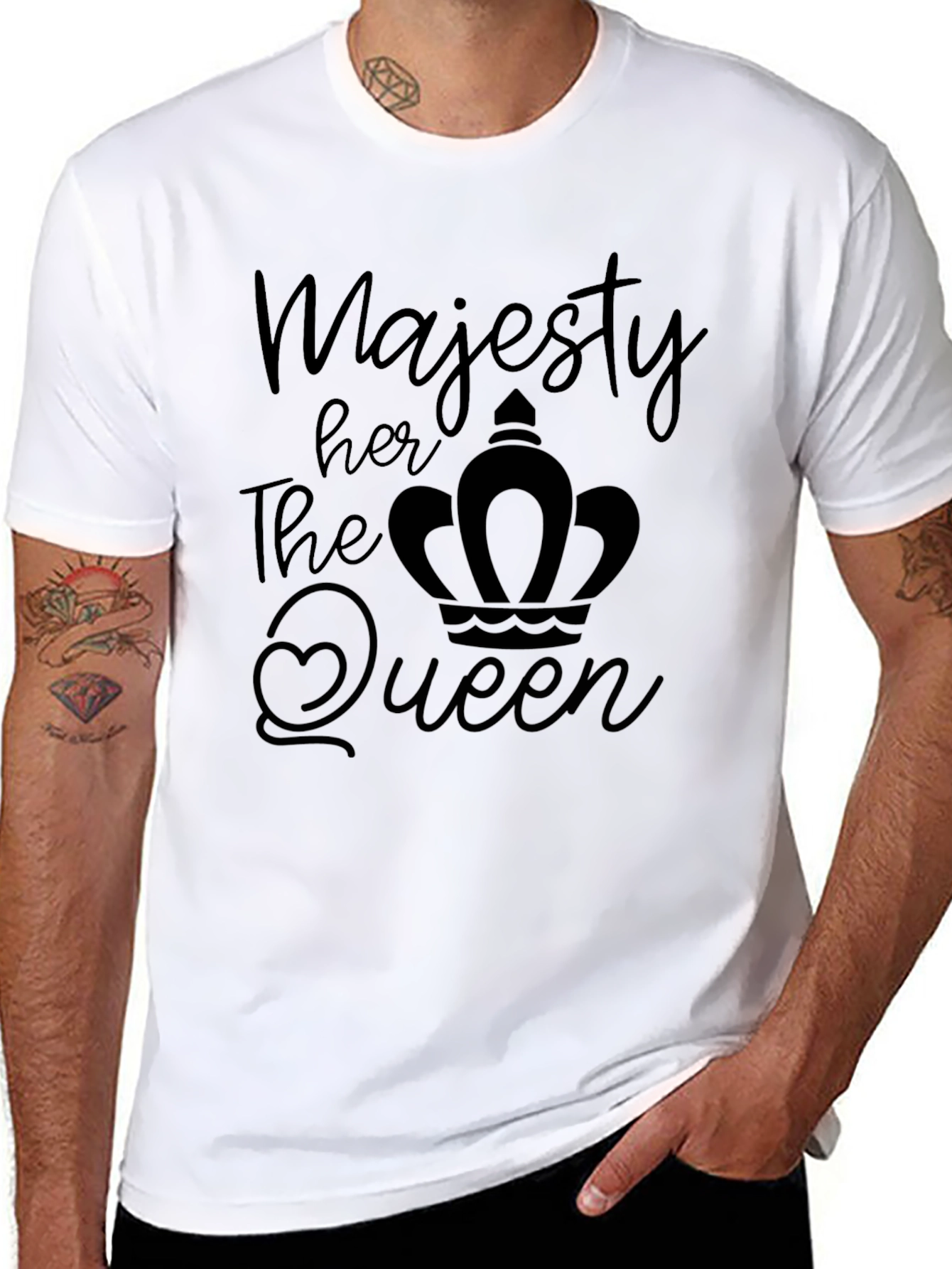 Majesty Her The Queen Graphic T-Shirt
