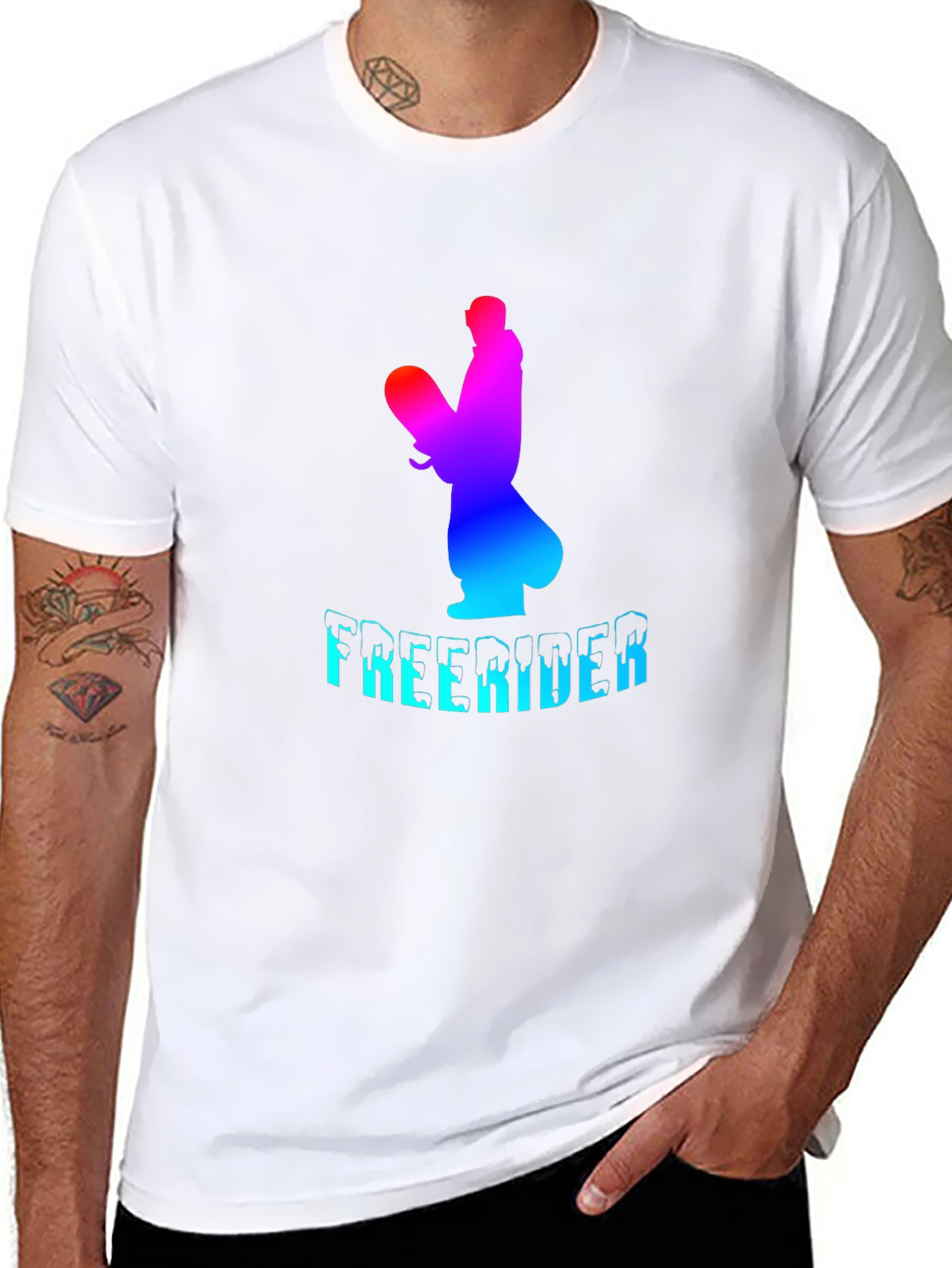 Freerider Graphic T-Shirt - Bold Design Comfortable Fit