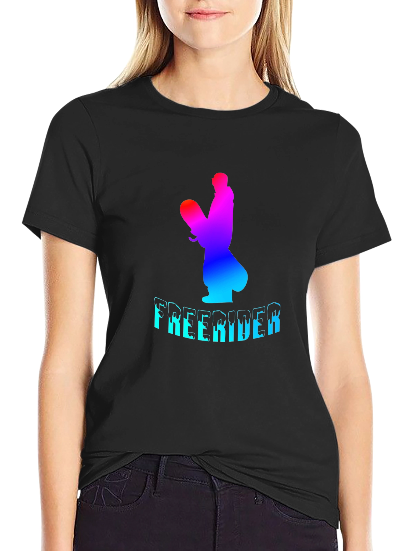 Freerider Graphic T-Shirt - Bold Design Comfortable Fit