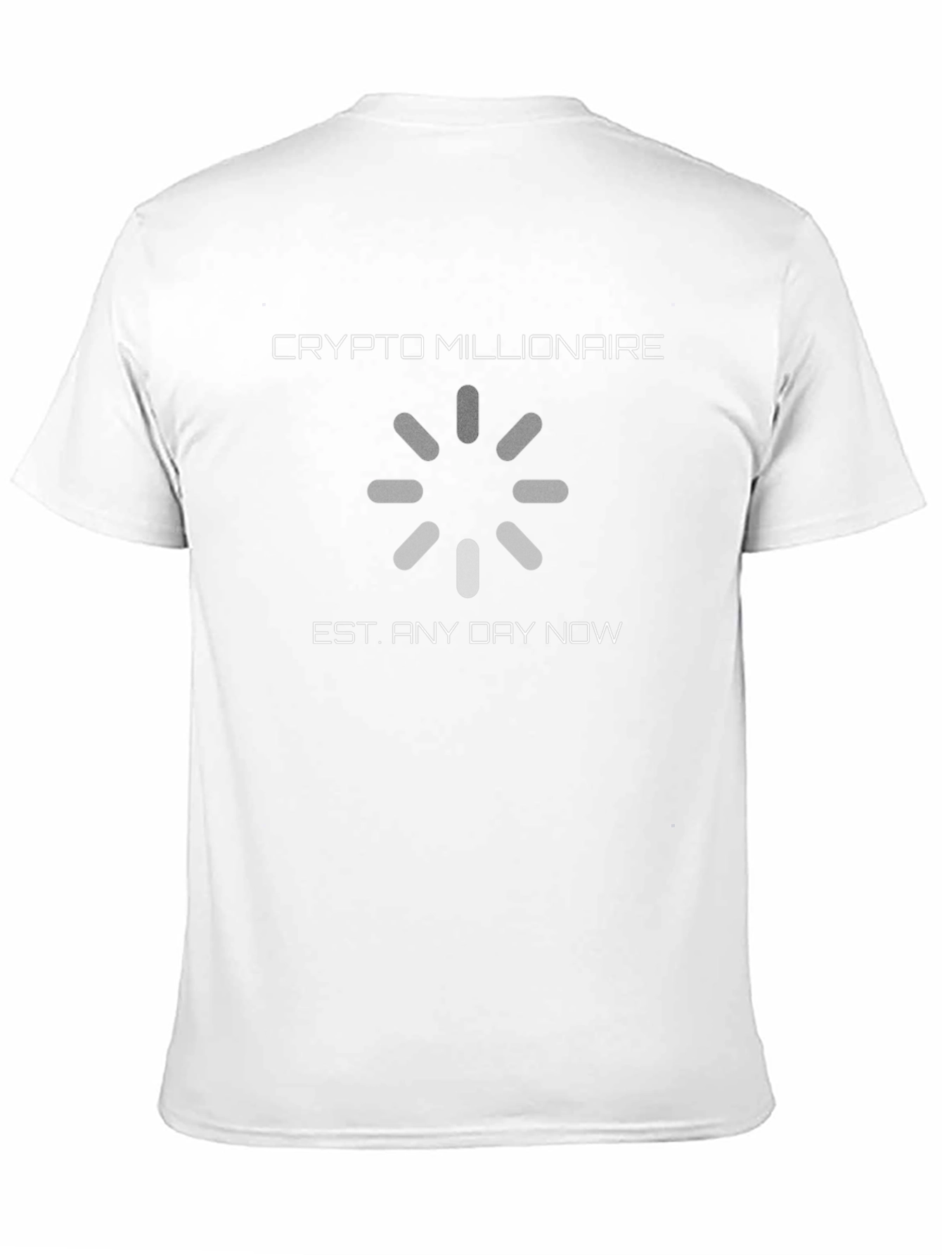 Crypto Millionaire Loading T-Shirt - Funny Bitcoin Tee