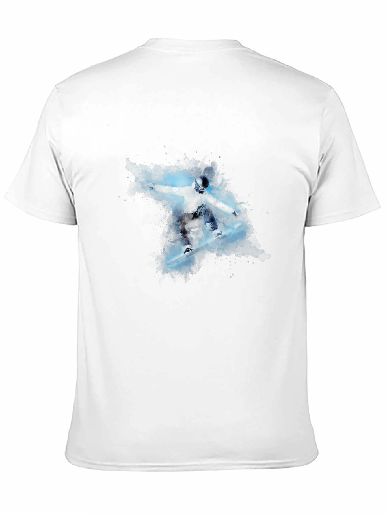 Snowboarder Graphic Black T-Shirt