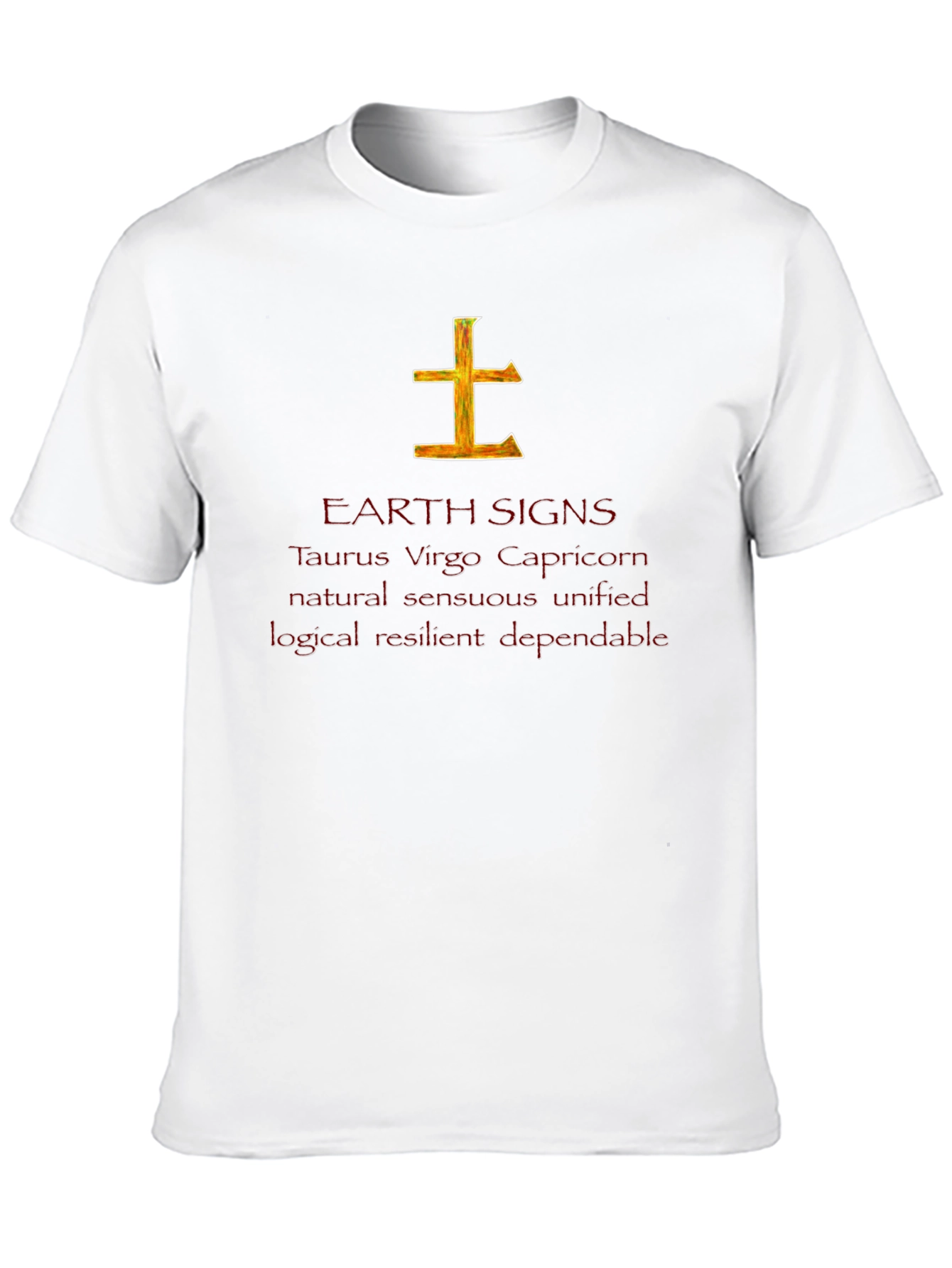 Earth Signs Zodiac T-Shirt