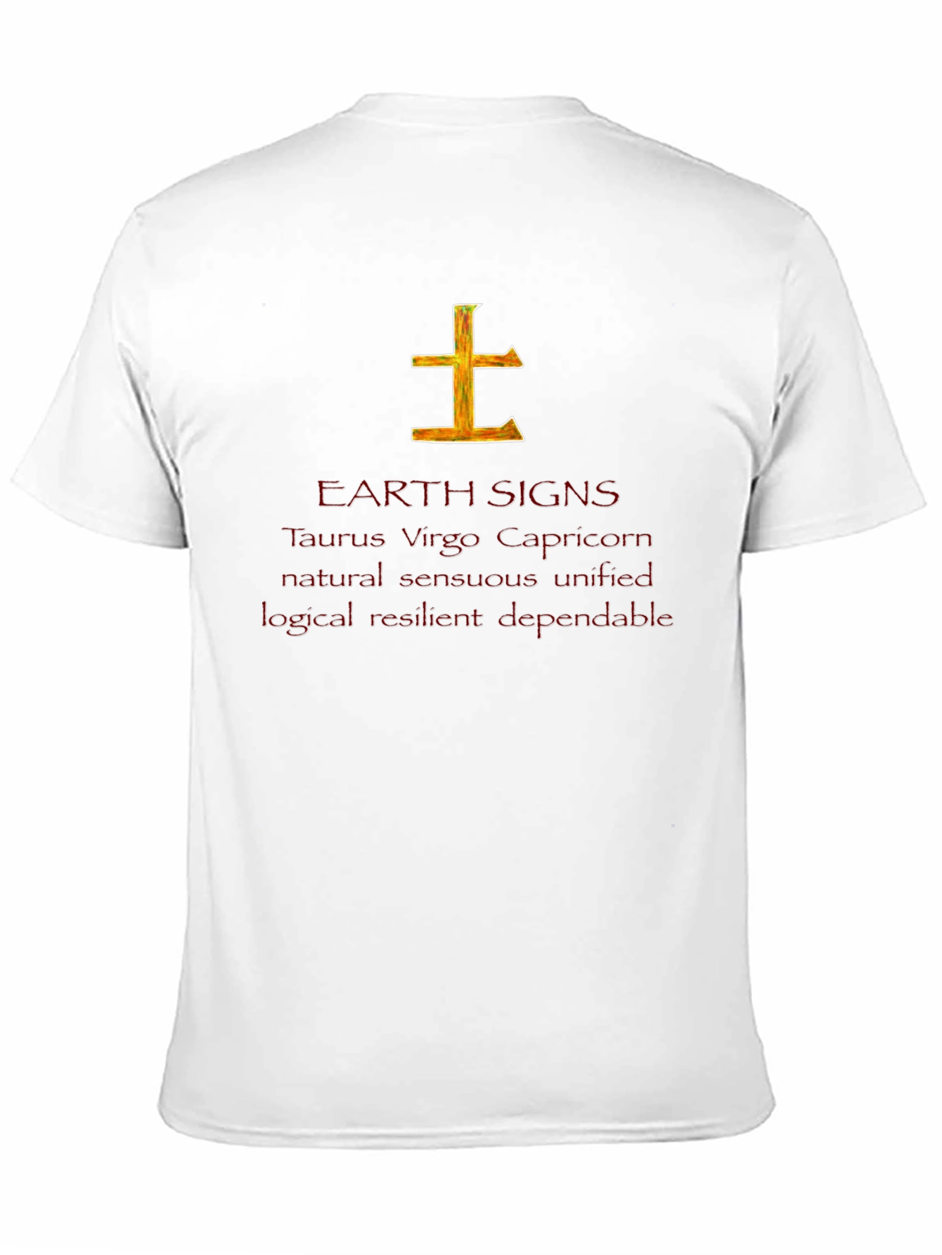 Earth Signs Zodiac T-Shirt
