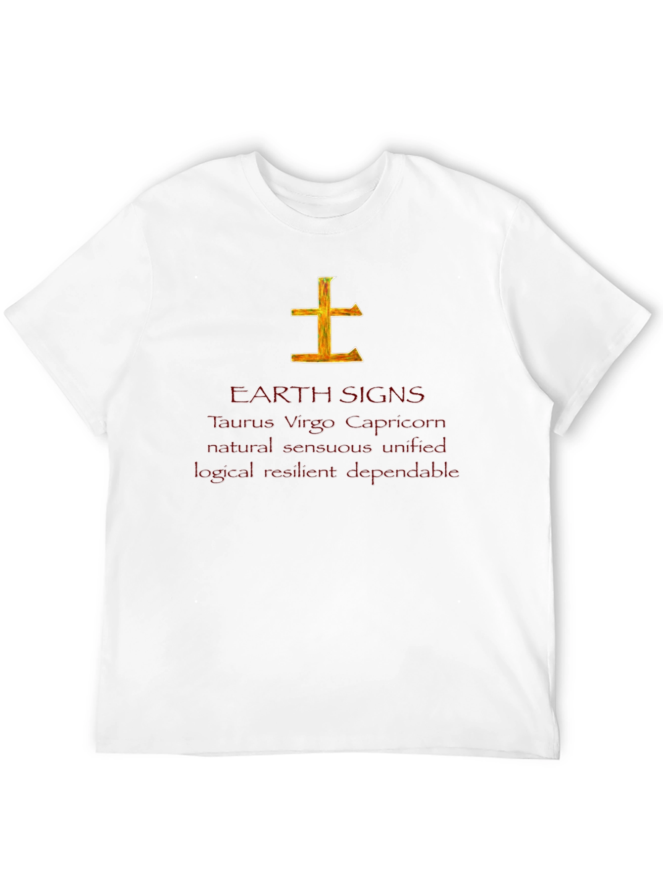 Earth Signs Zodiac T-Shirt