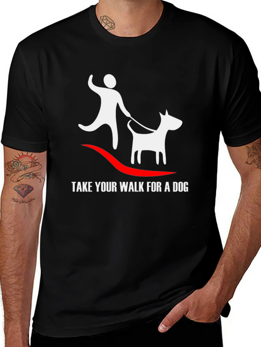 Walk Your Dog Graphic T-Shirt