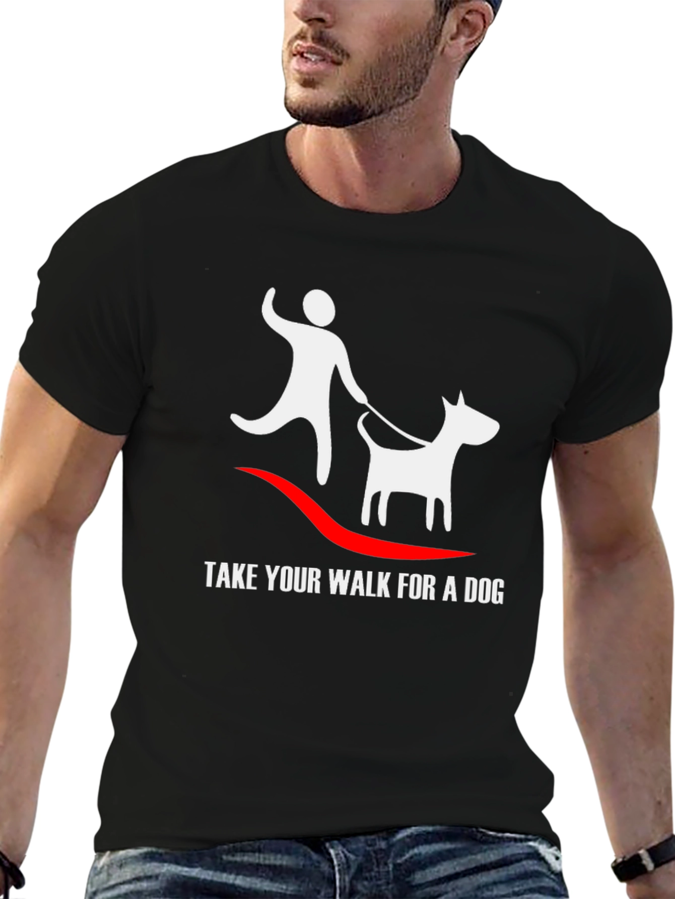 Walk Your Dog Graphic T-Shirt