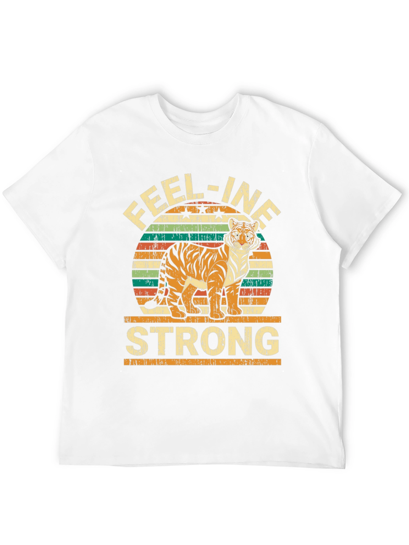Feel-ine Strong Tiger Graphic Tee