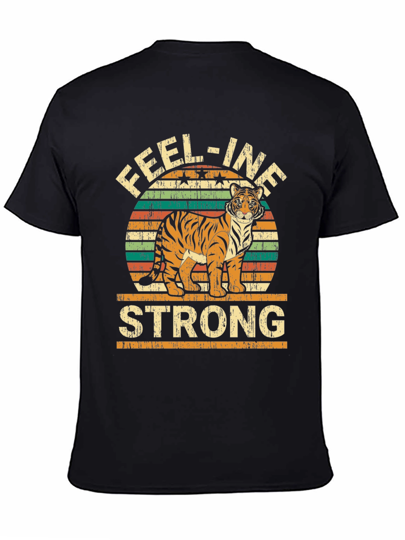 Feel-ine Strong Tiger Graphic Tee