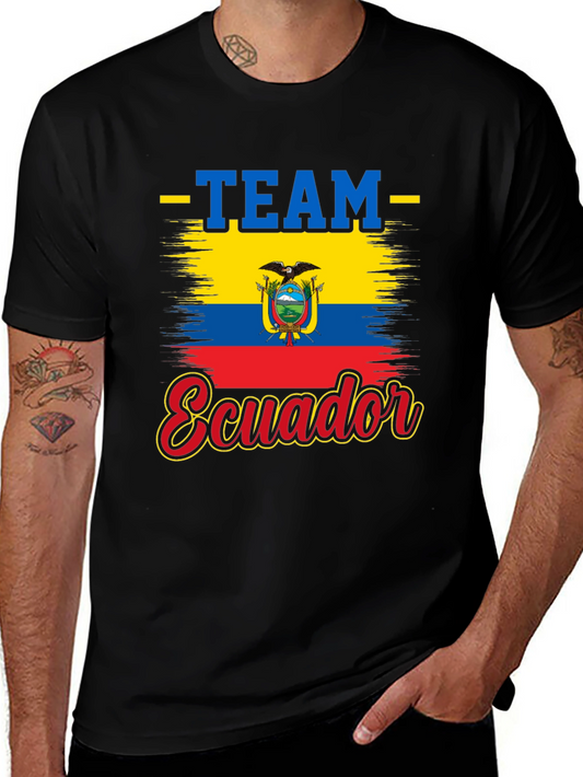 Team Ecuador Flag T-Shirt