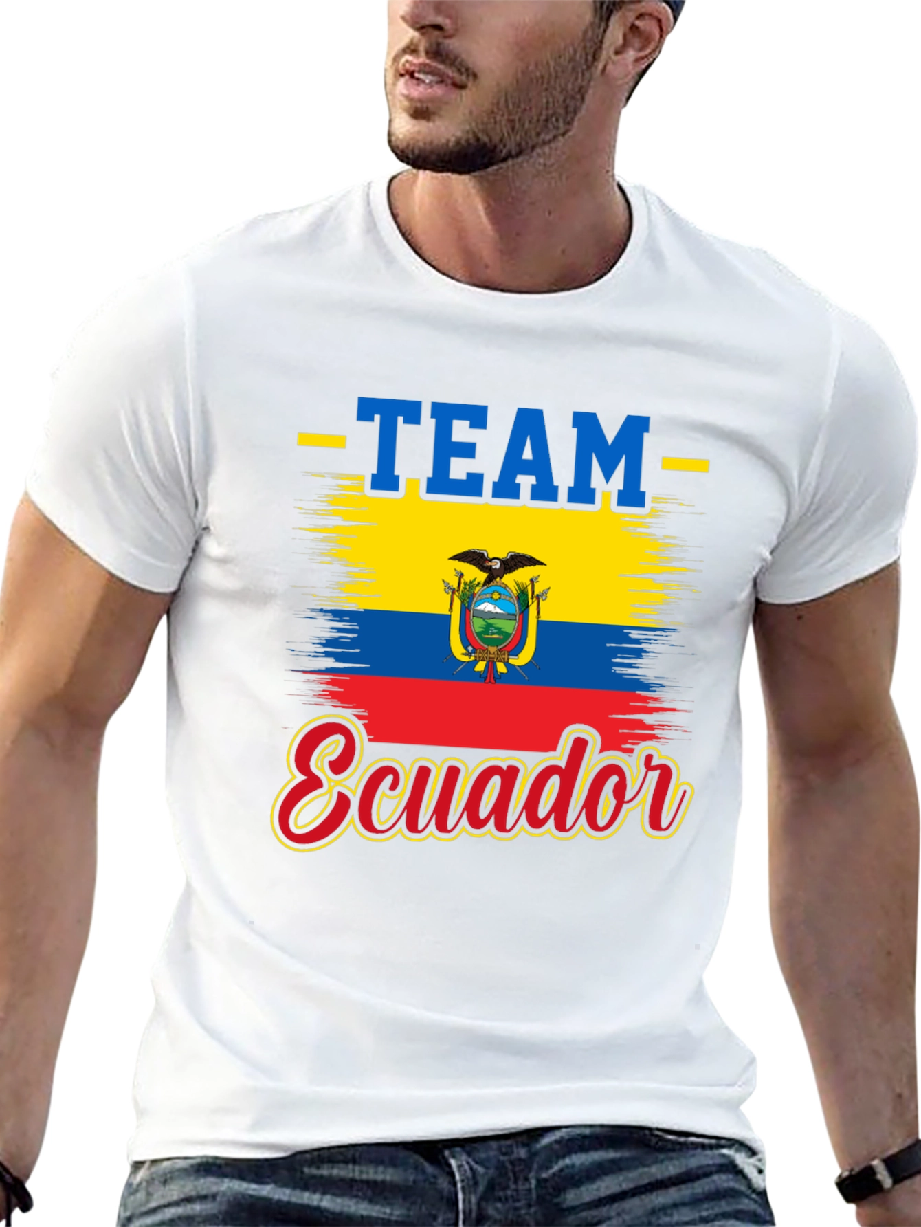 Team Ecuador Flag T-Shirt