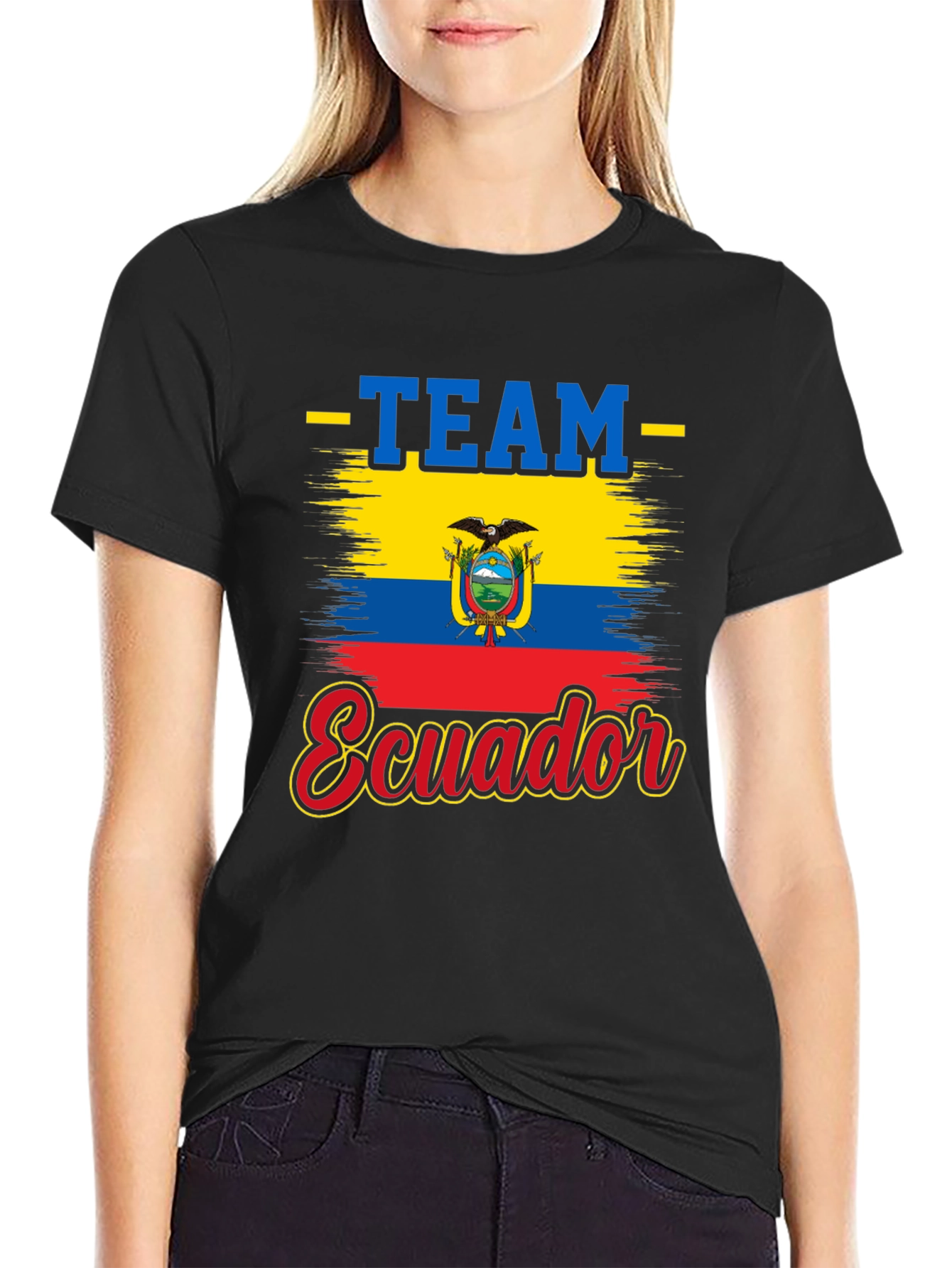 Team Ecuador Flag T-Shirt