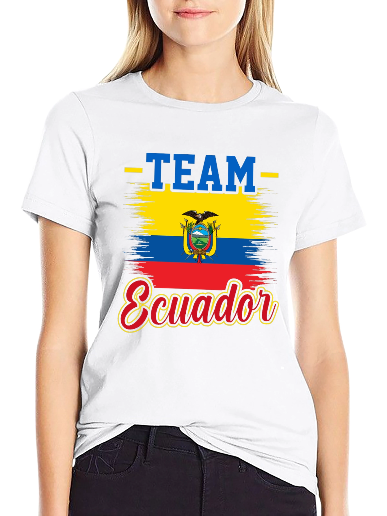 Team Ecuador Flag T-Shirt