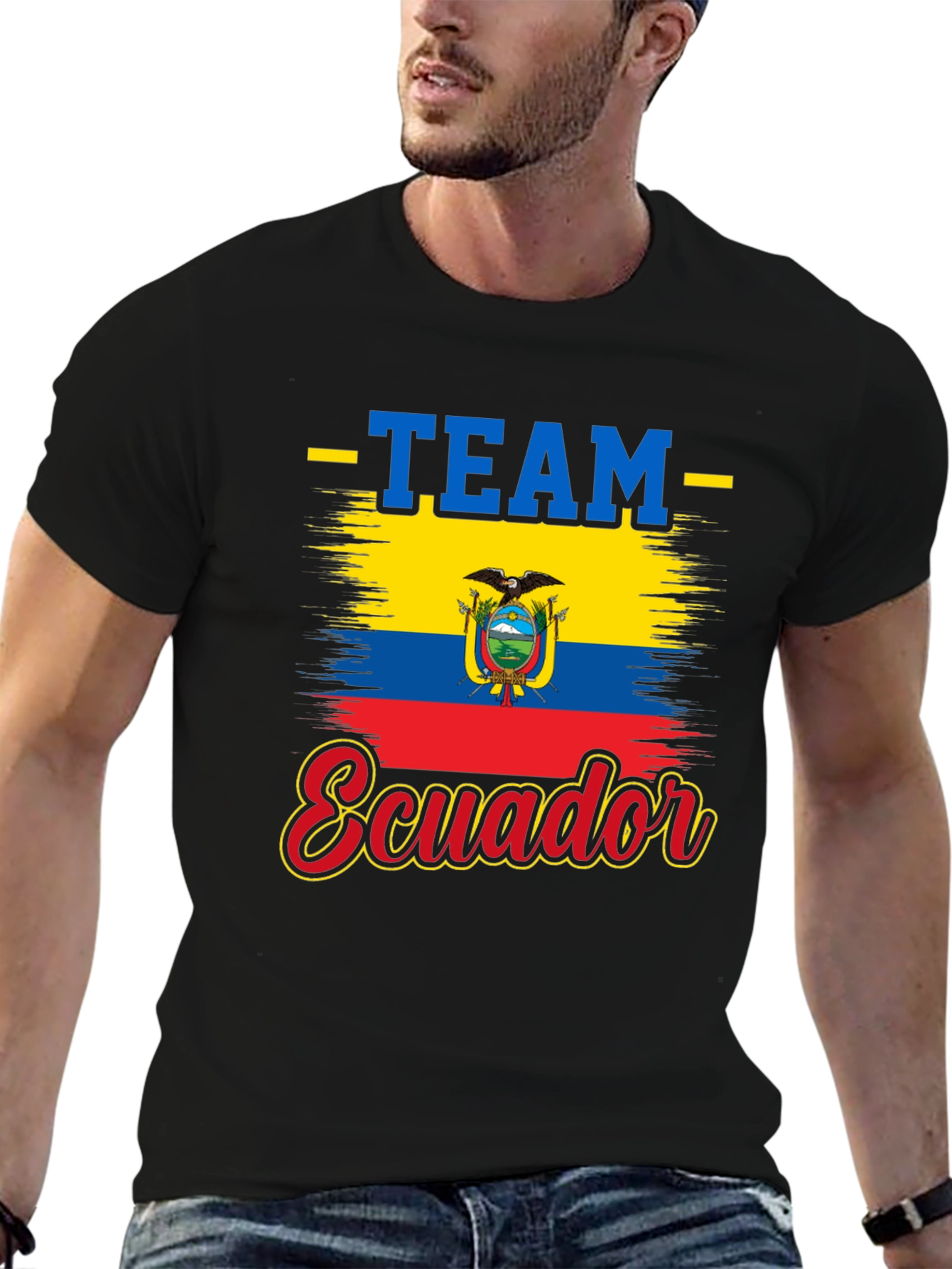 Team Ecuador Flag T-Shirt