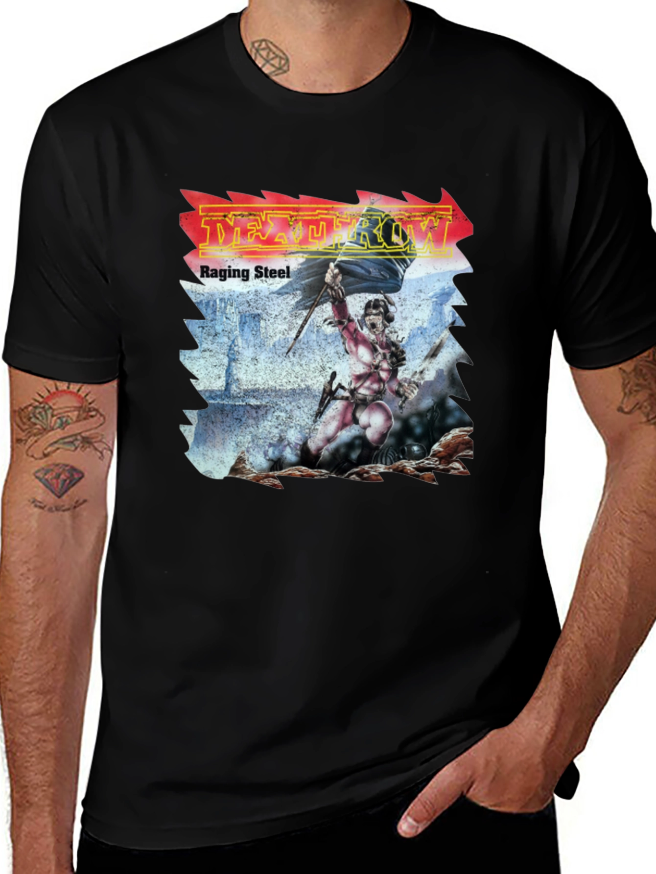 Next Row Raging Steel Graphic Tee