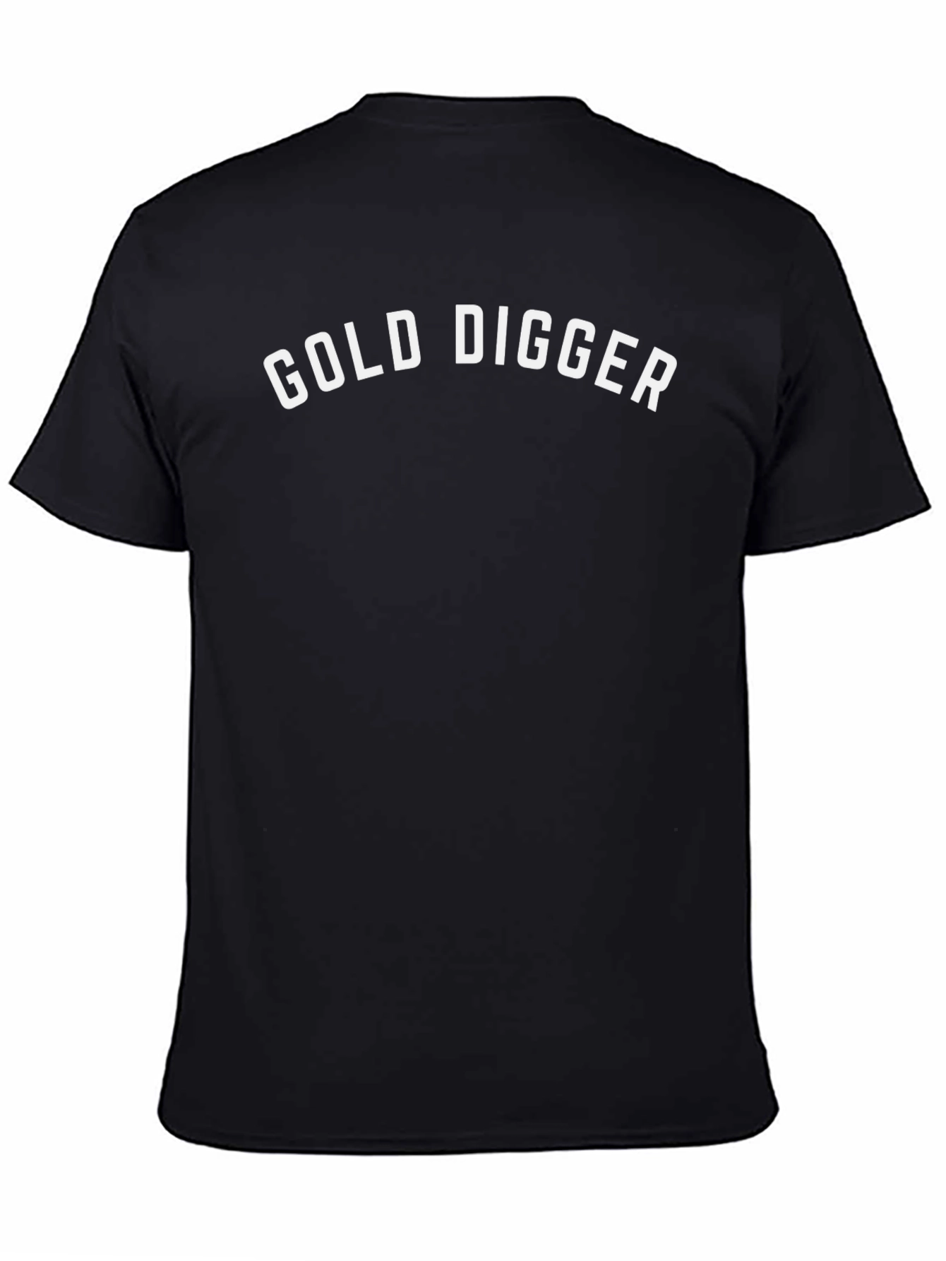 Gold Digger Graphic Tee - Black
