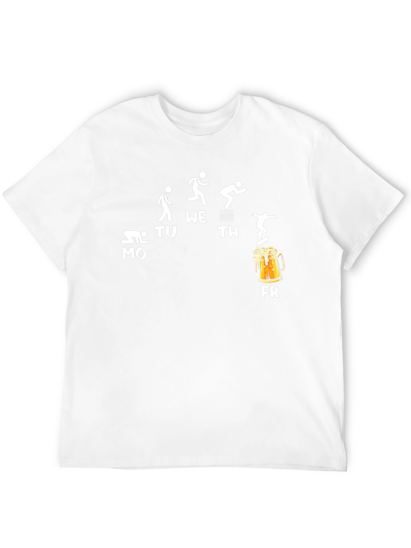 Funny Weekday Beer Lover T-Shirt