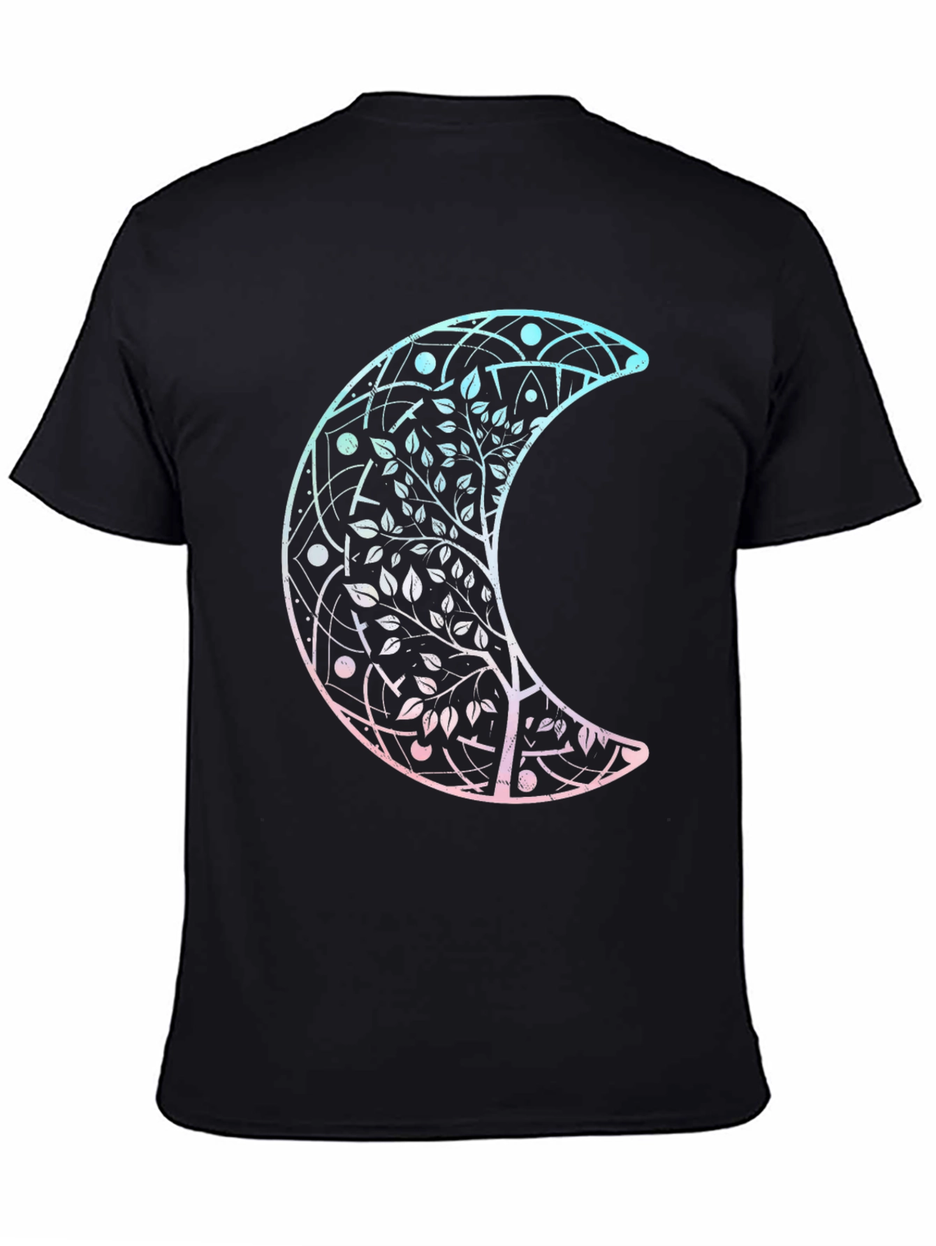 Mystic Moon Tree Graphic Tee - Stylish Comfort