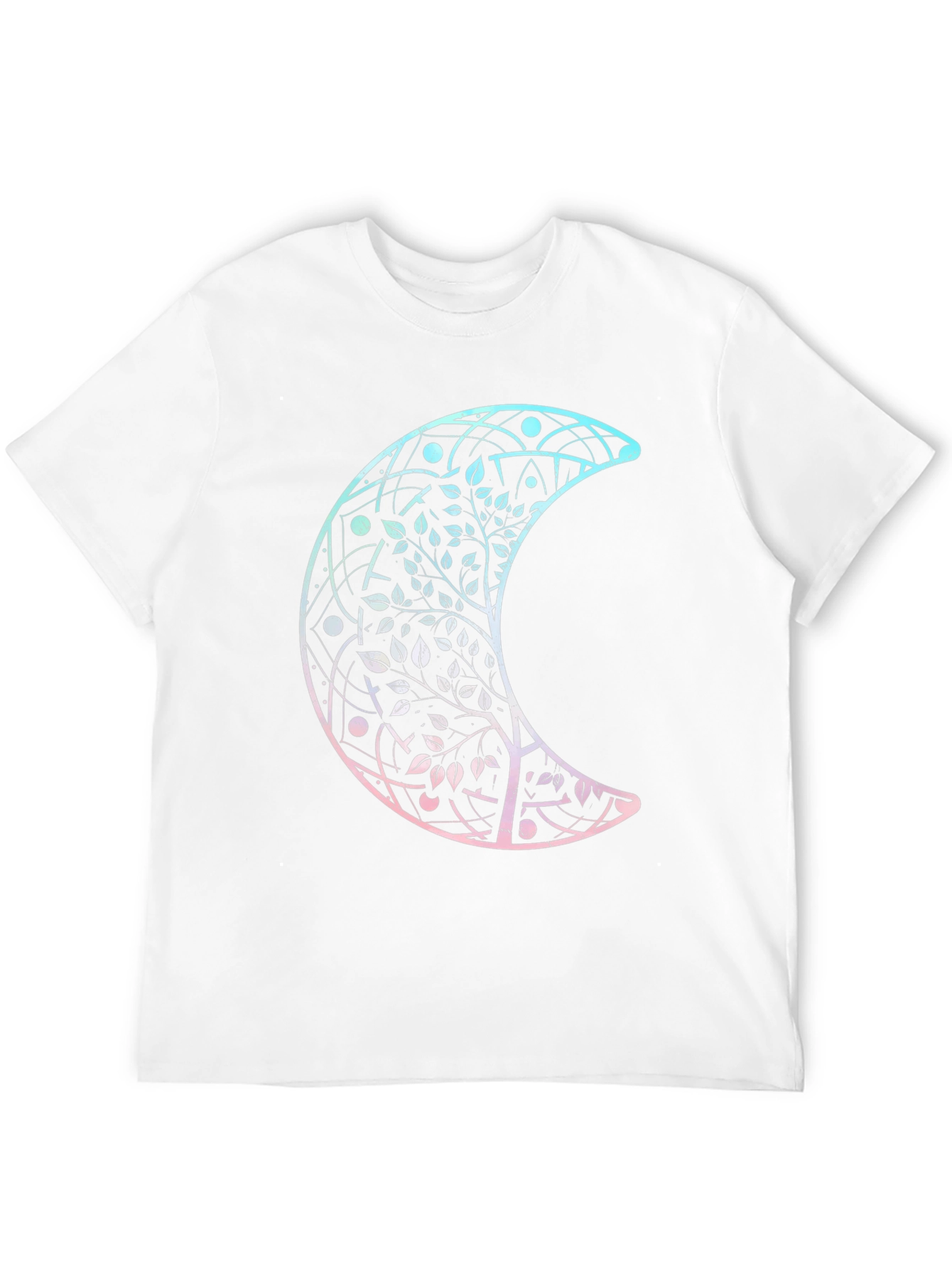 Mystic Moon Tree Graphic Tee - Stylish Comfort