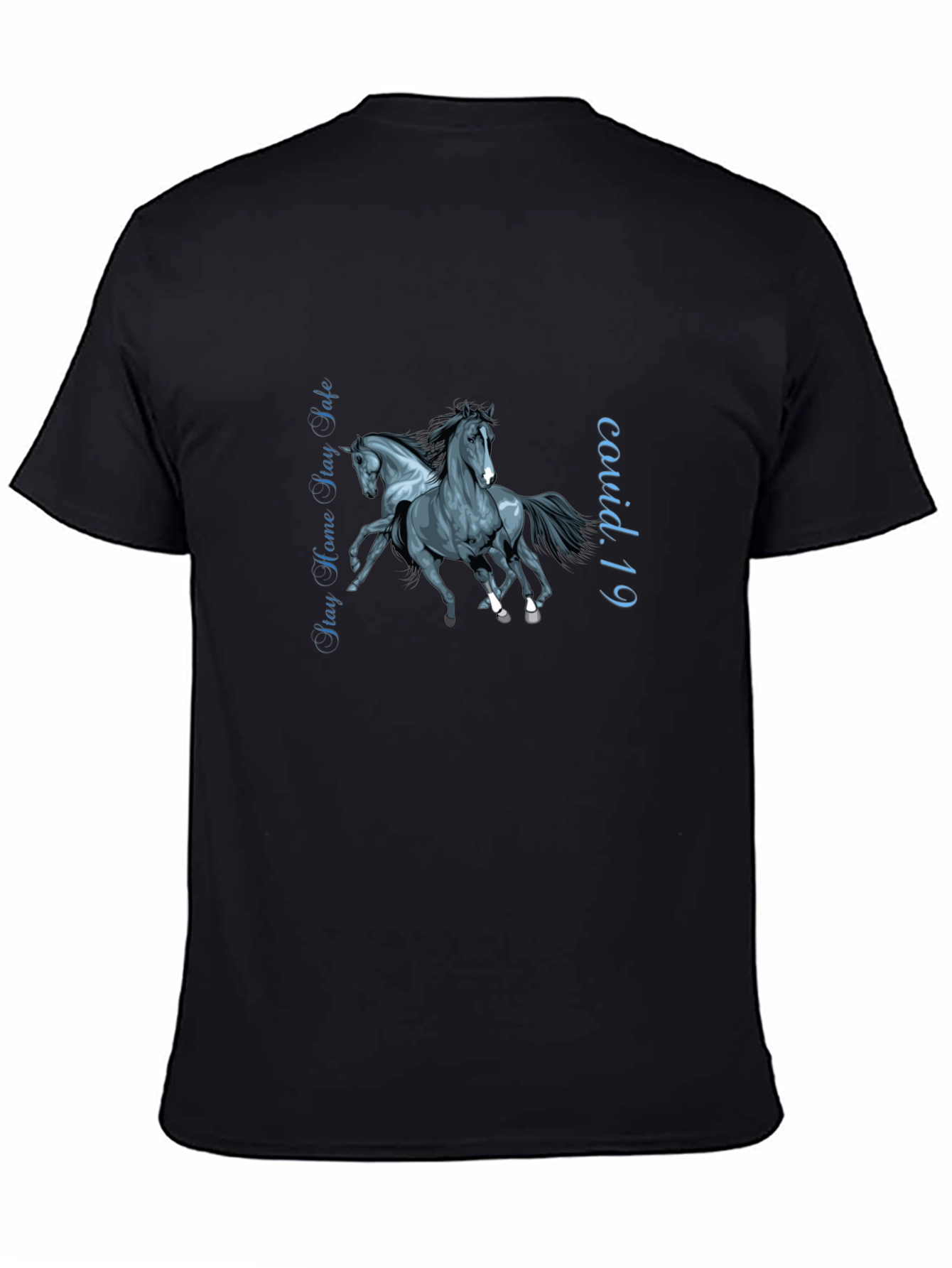 Stay Safe Horse Graphic Tee