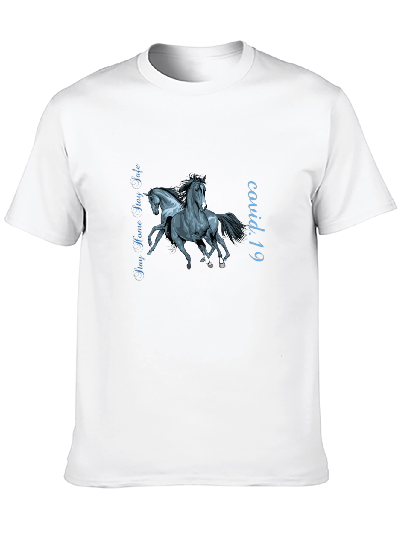 Stay Safe Horse Graphic Tee