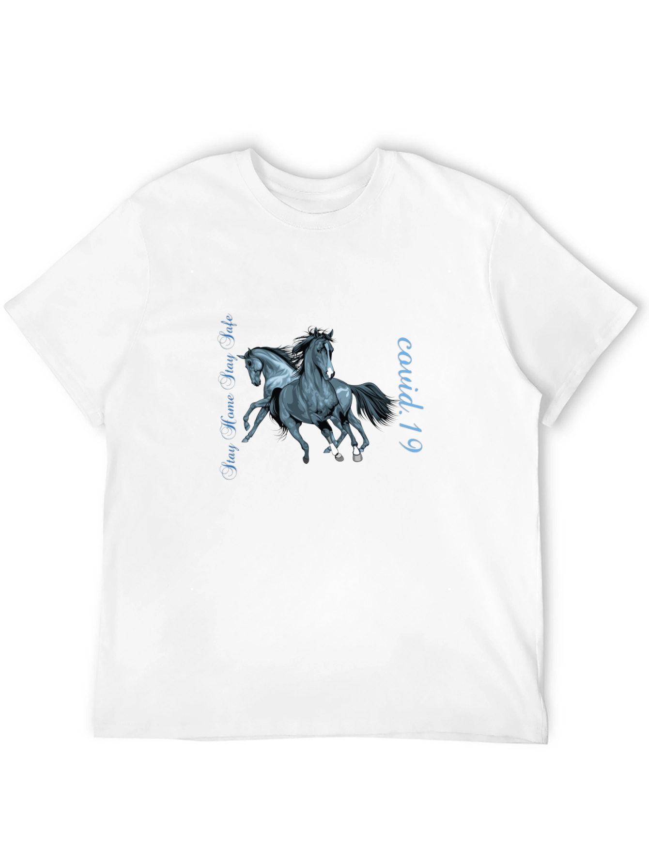 Stay Safe Horse Graphic Tee