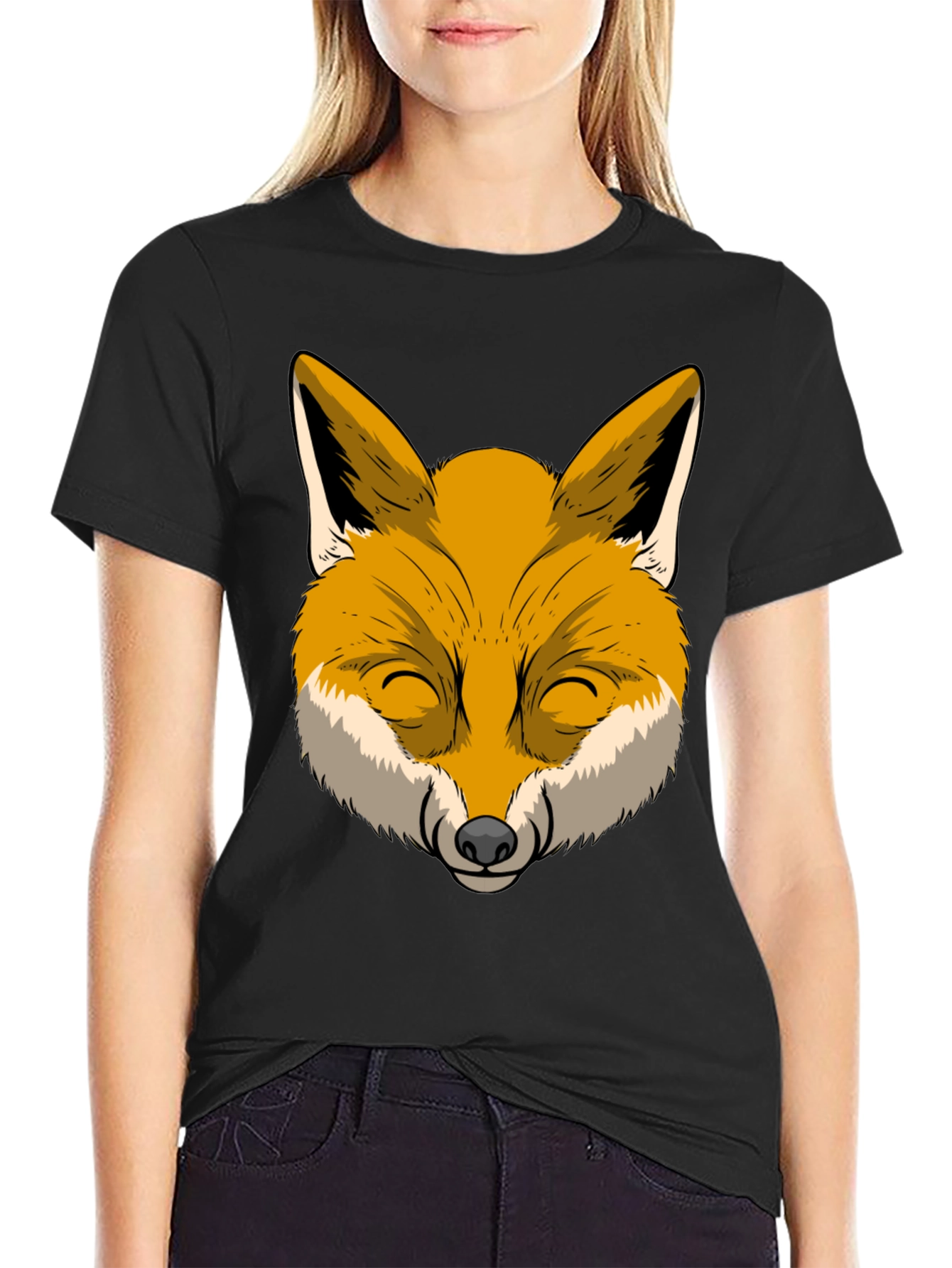 Fox Graphic T-Shirt - Cool Animal Design