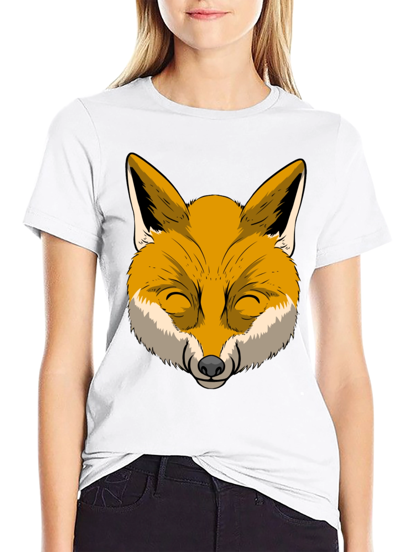Fox Graphic T-Shirt - Cool Animal Design