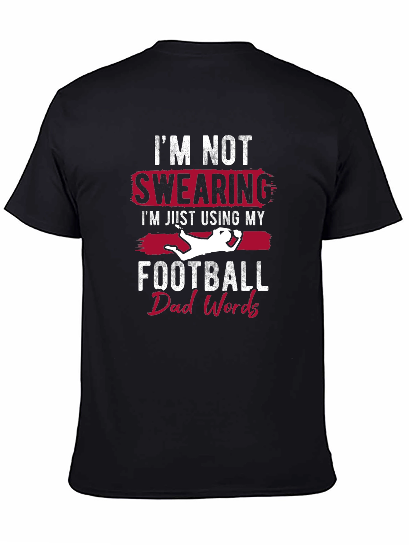 Football Dad Words Graphic Tee