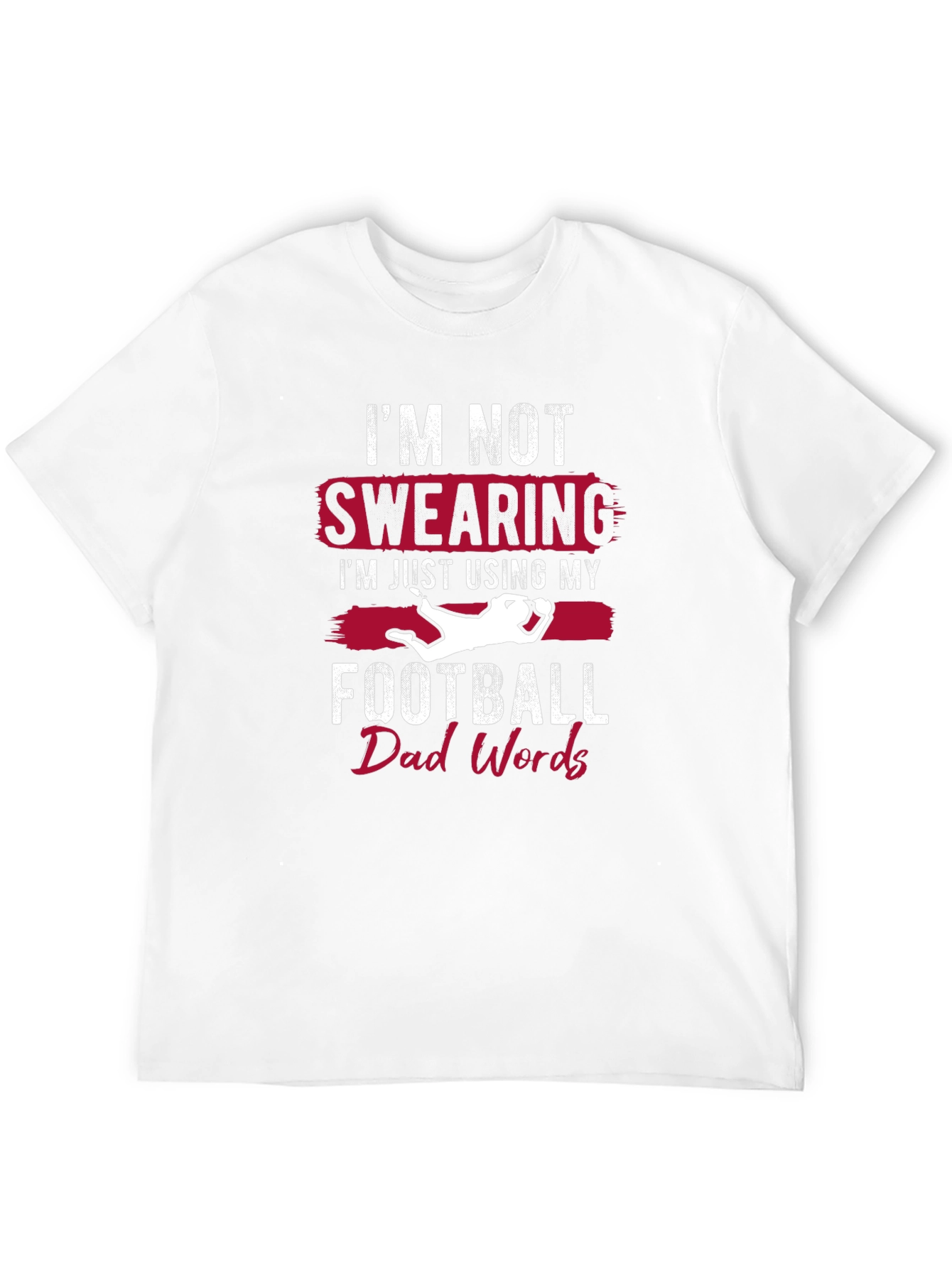 Football Dad Words Graphic Tee