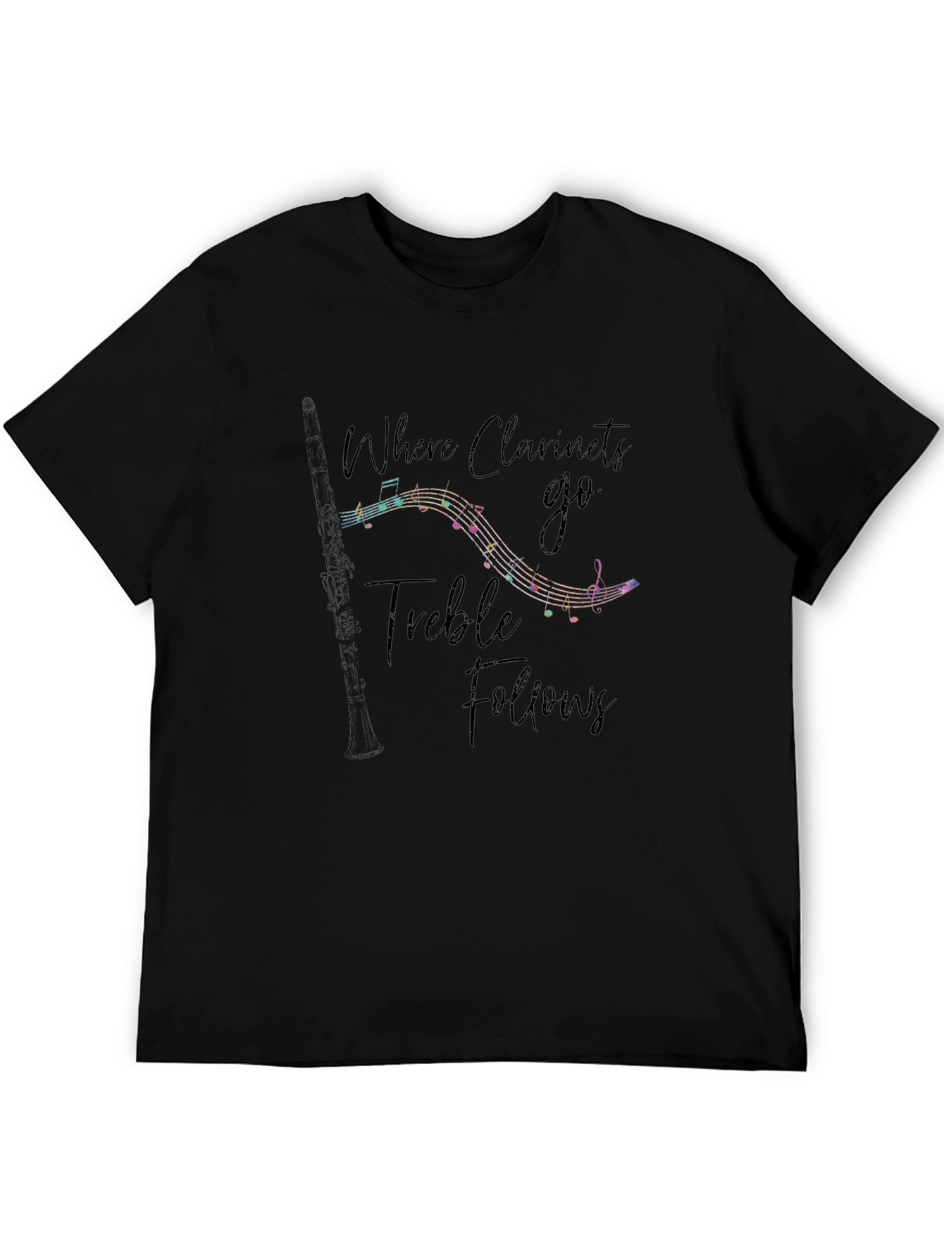 Clarinet Music Lover Graphic T-Shirt