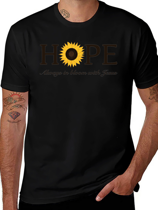 Hope Sunflower Christian T-Shirt
