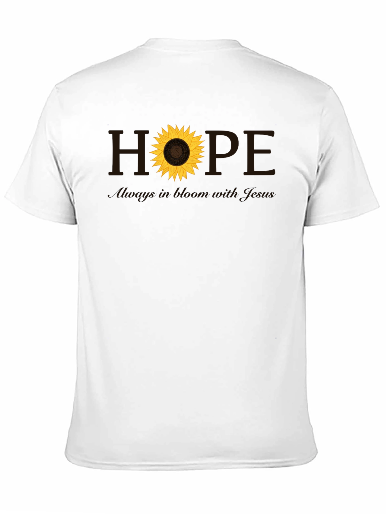 Hope Sunflower Christian T-Shirt