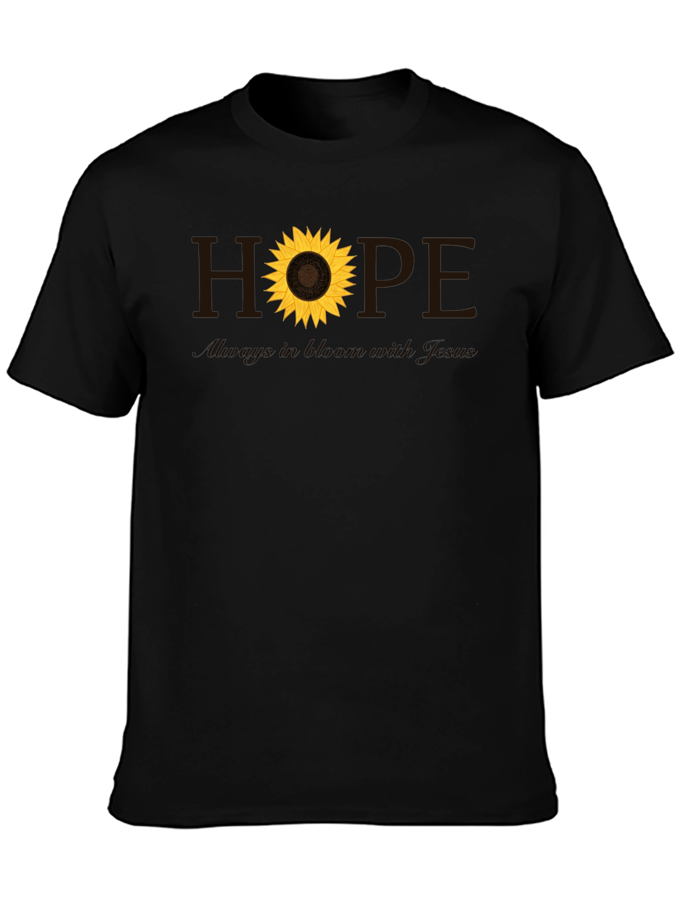 Hope Sunflower Christian T-Shirt