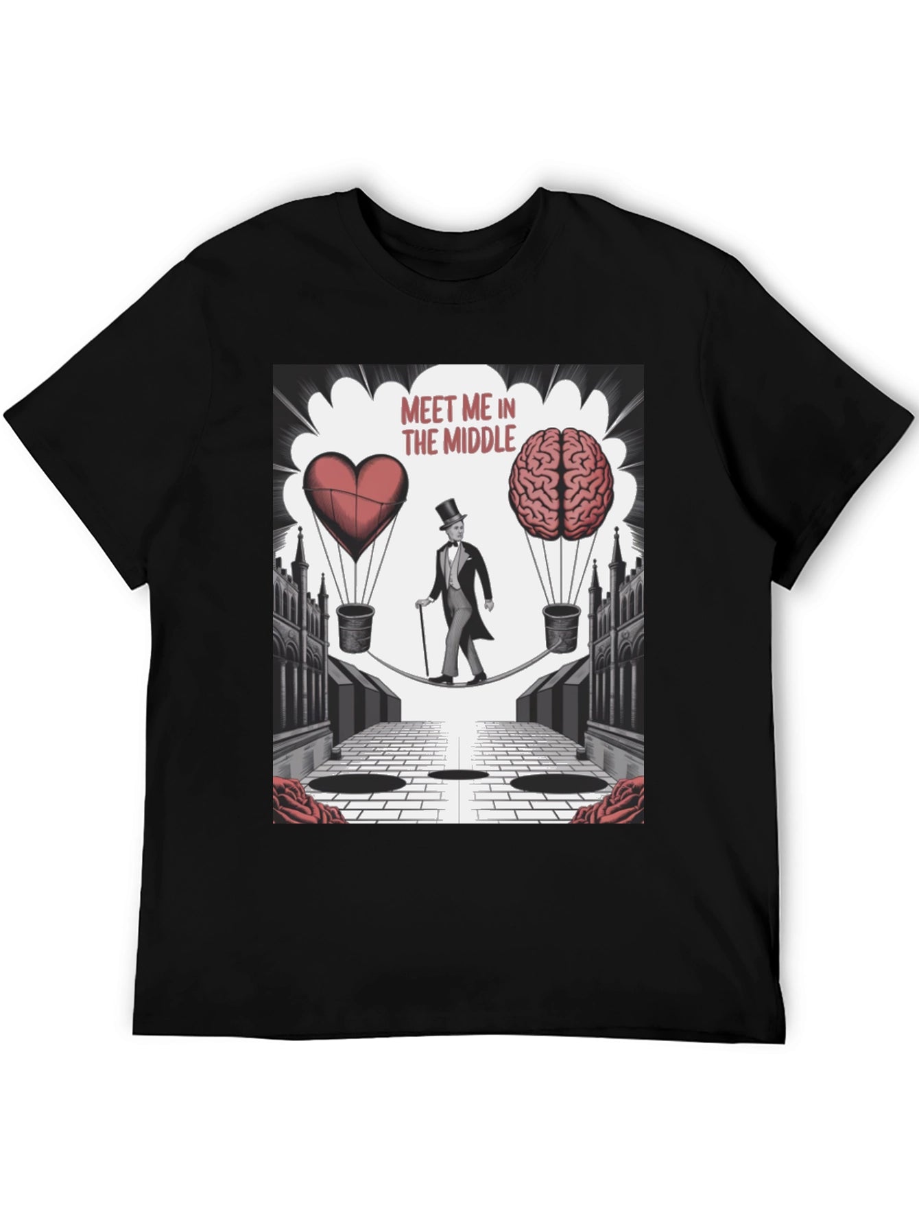 Meet Me in the Middle Graphic T-Shirt