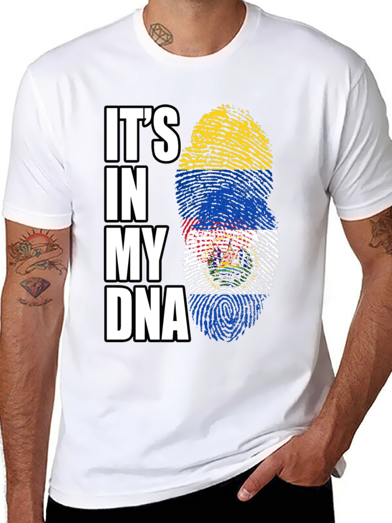 Its in My DNA El Salvador T-Shirt