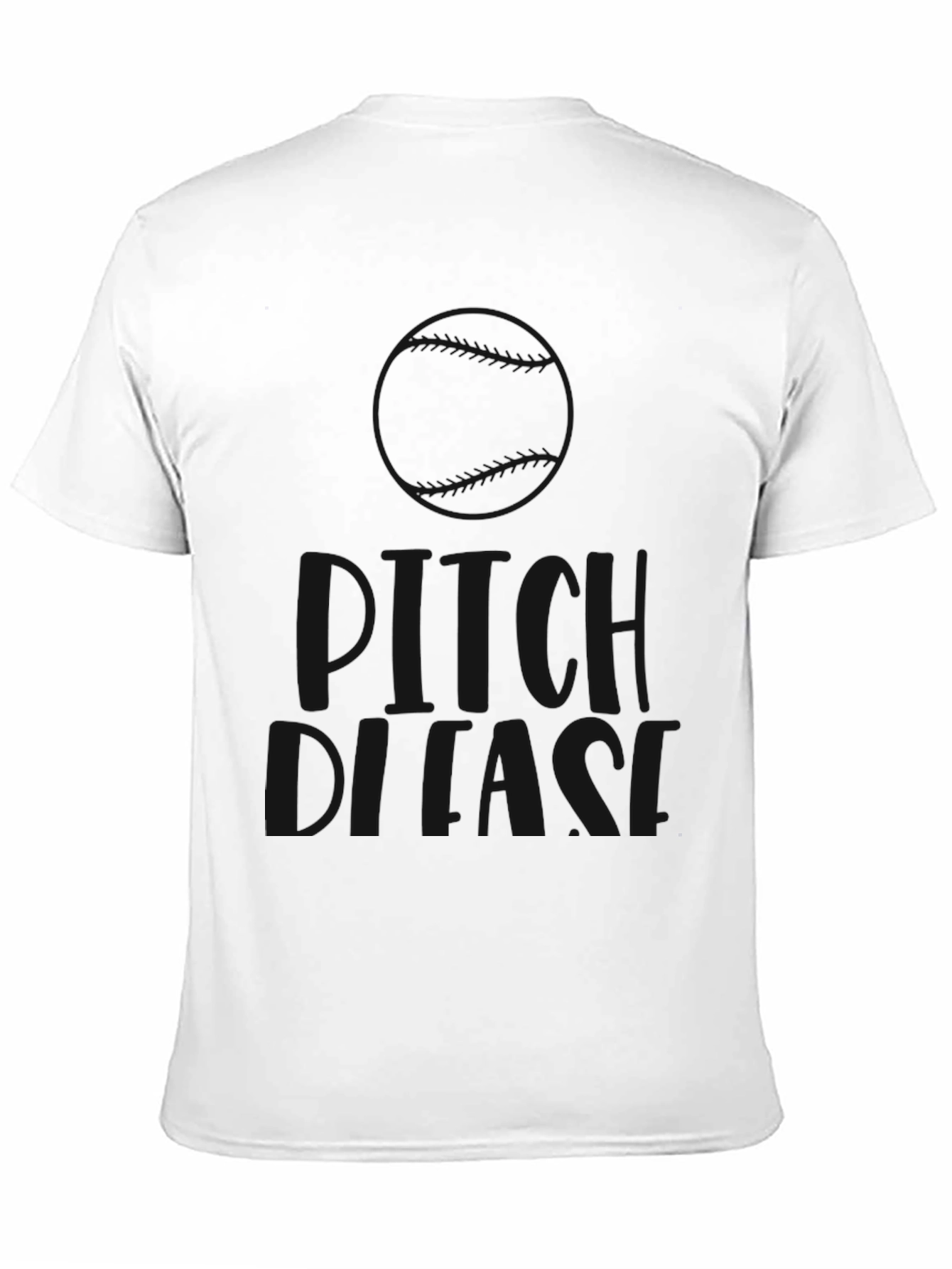 Pitch Please T-Shirt - Funny Baseball Tee