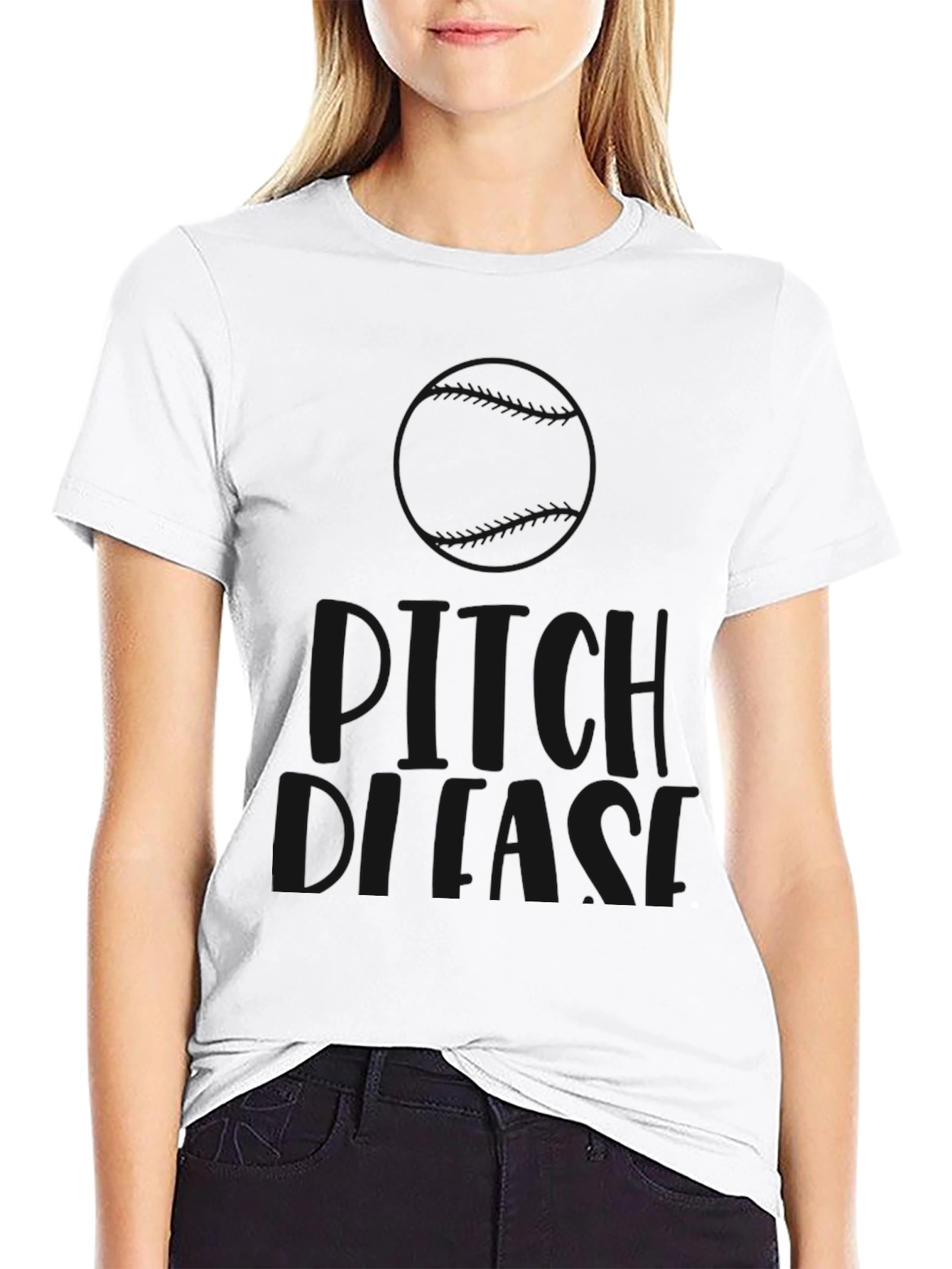 Pitch Please T-Shirt - Funny Baseball Tee
