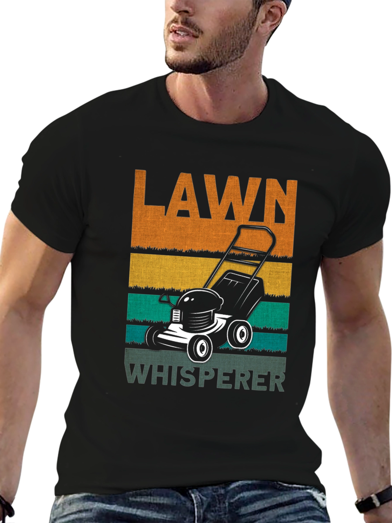 Lawn Whisperer Graphic T-Shirt - Black
