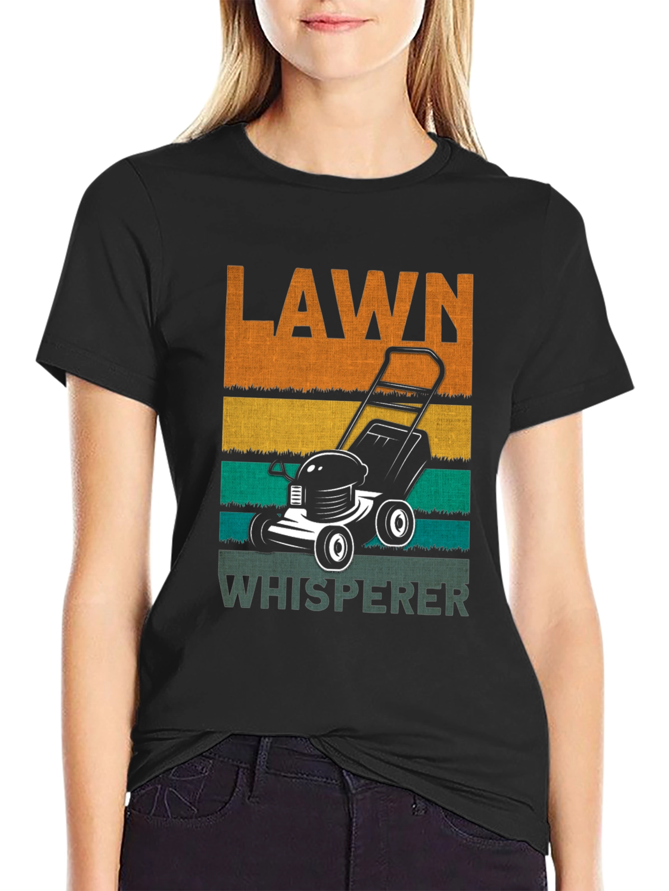 Lawn Whisperer Graphic T-Shirt - Black
