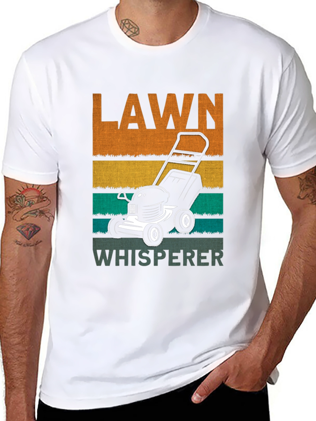 Lawn Whisperer Graphic T-Shirt - Black