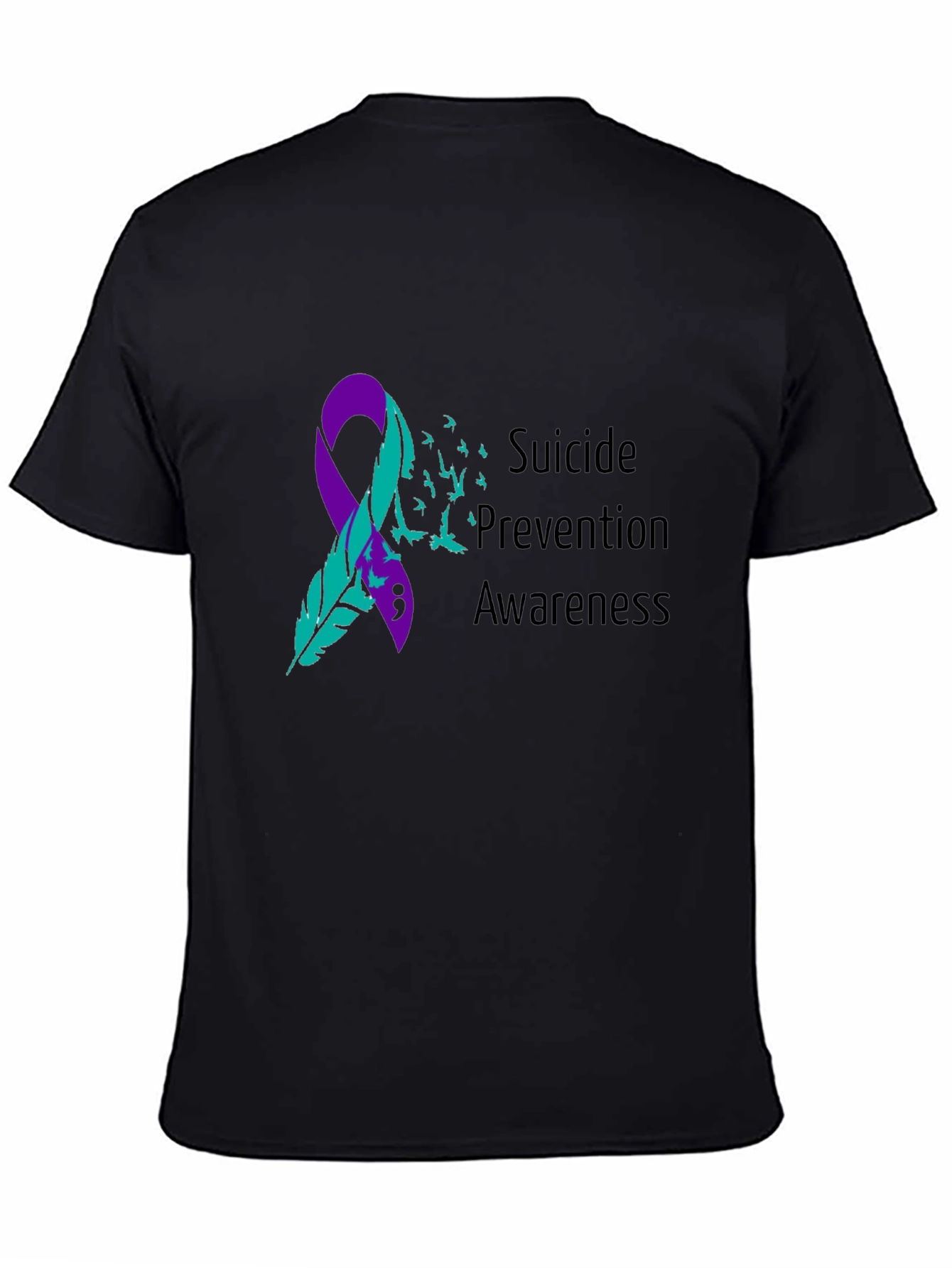 Suicide Prevention Awareness Ribbon T-Shirt