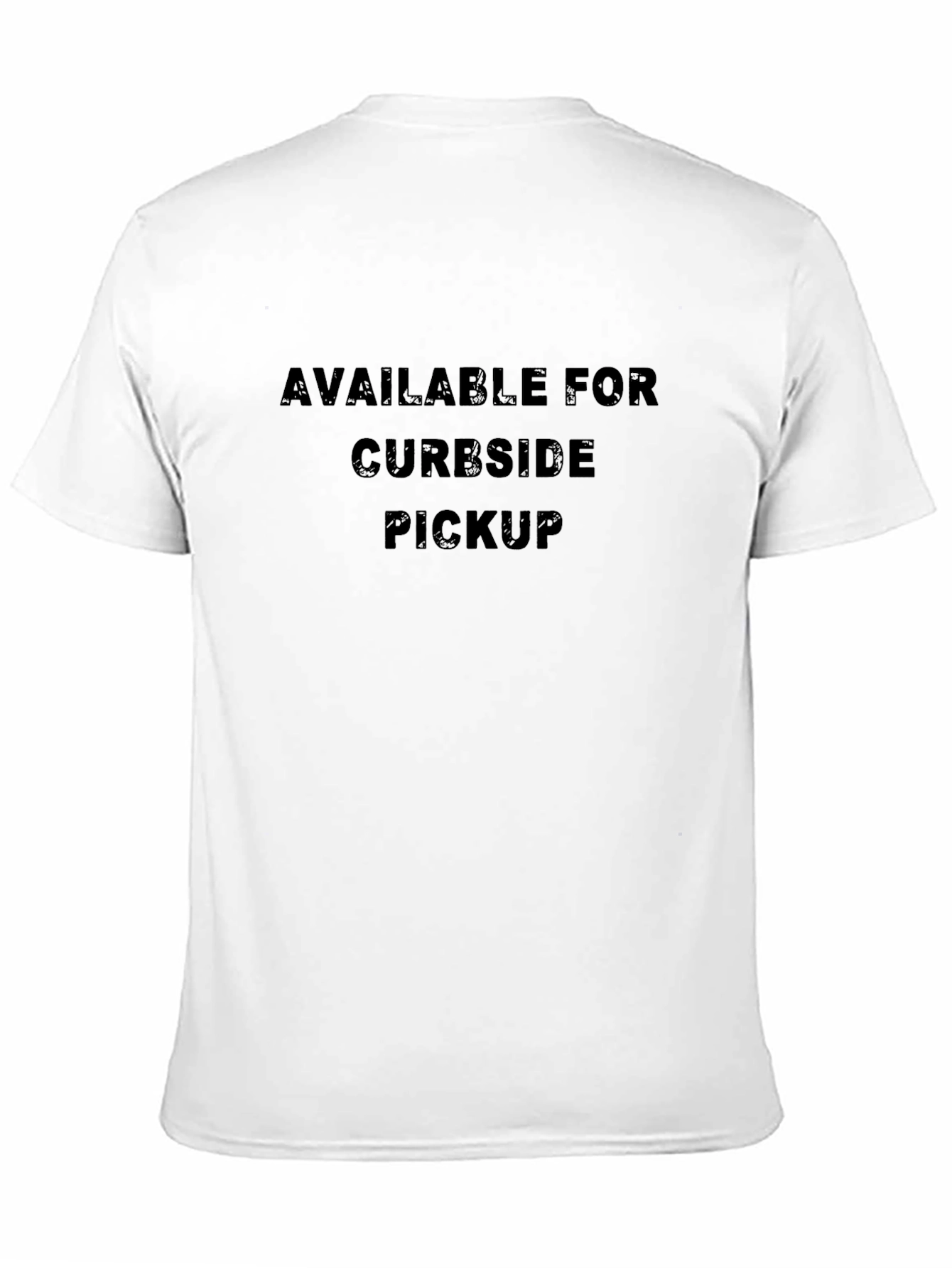 Curbside Pickup T-Shirt - Black Cotton Blend